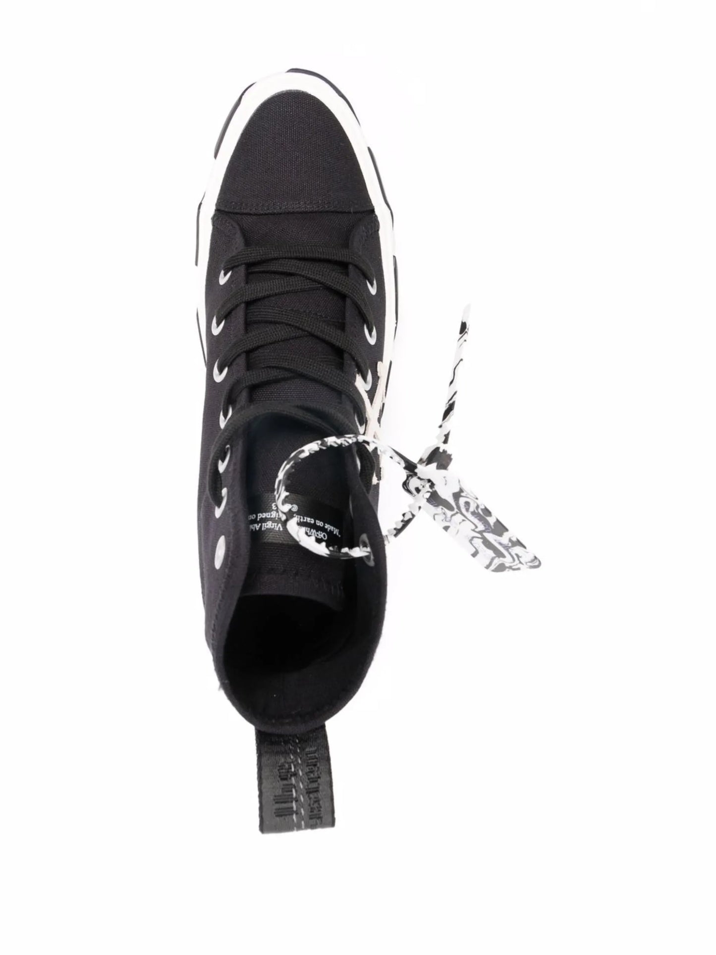 Vulcanized mid-top sneakers