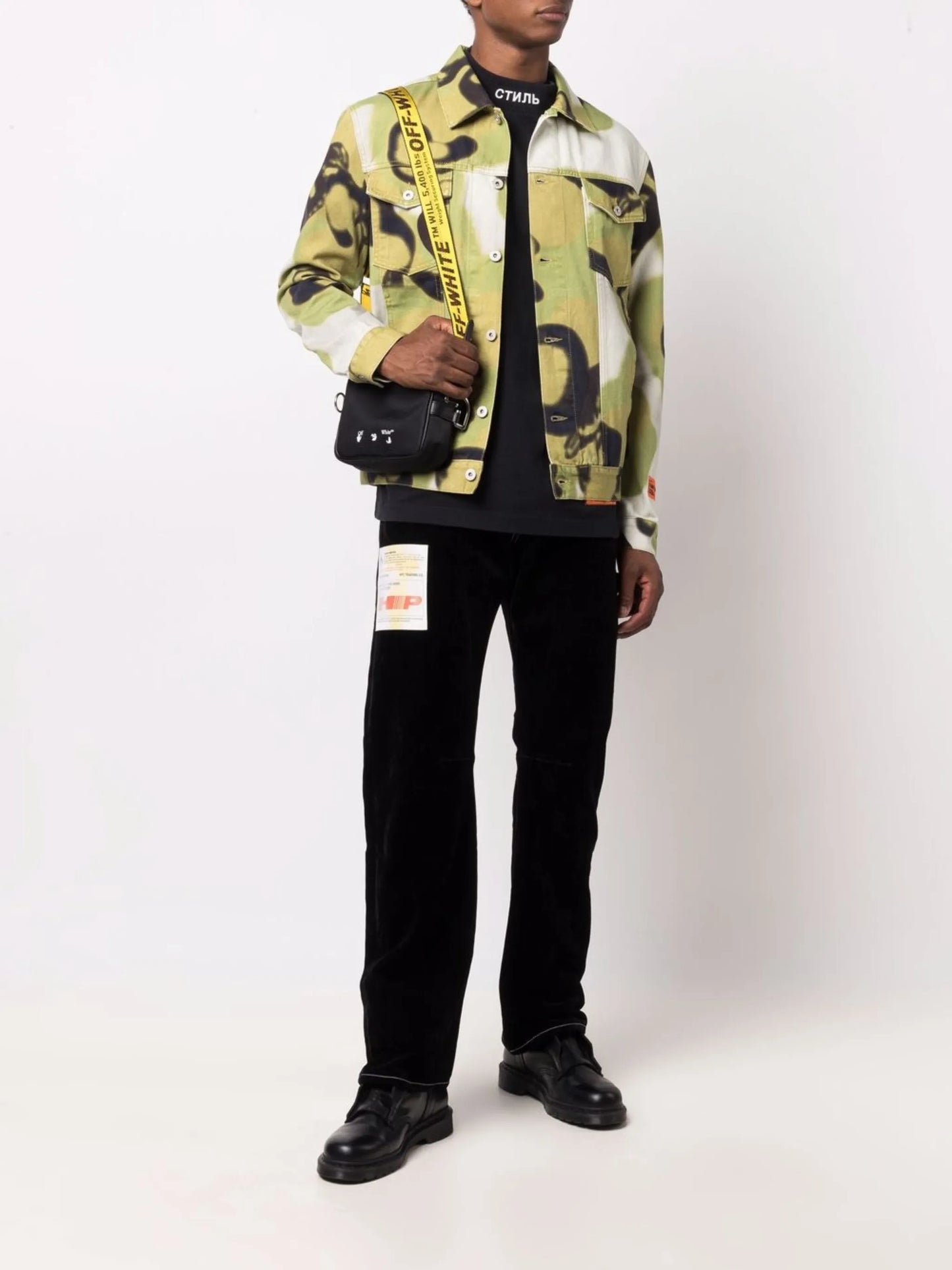 logo-print crossbody bag