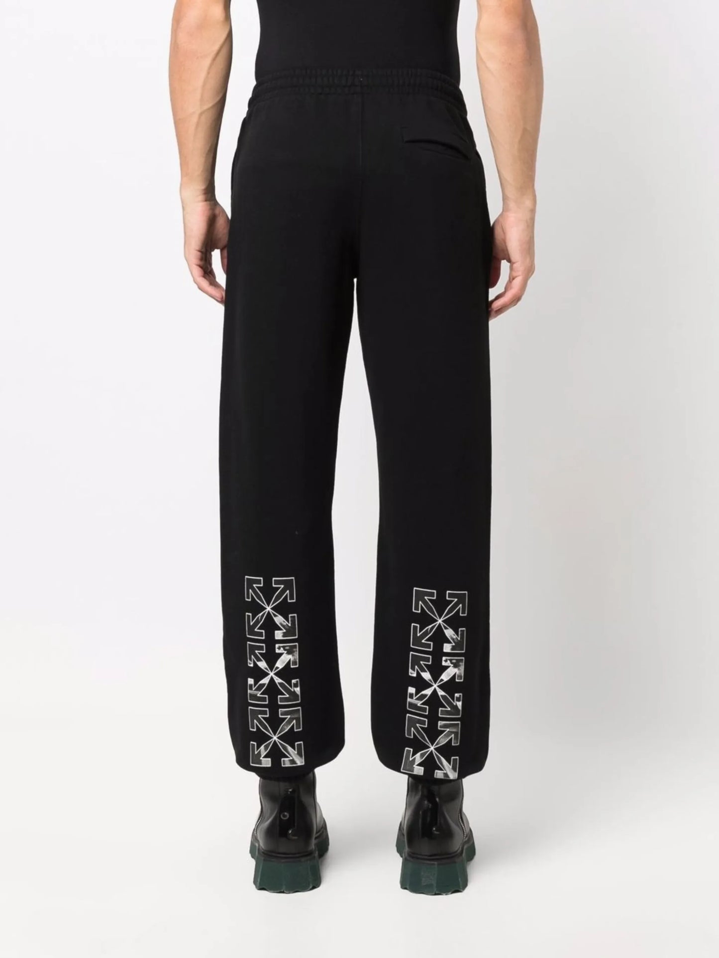 Arrows-printed track pants