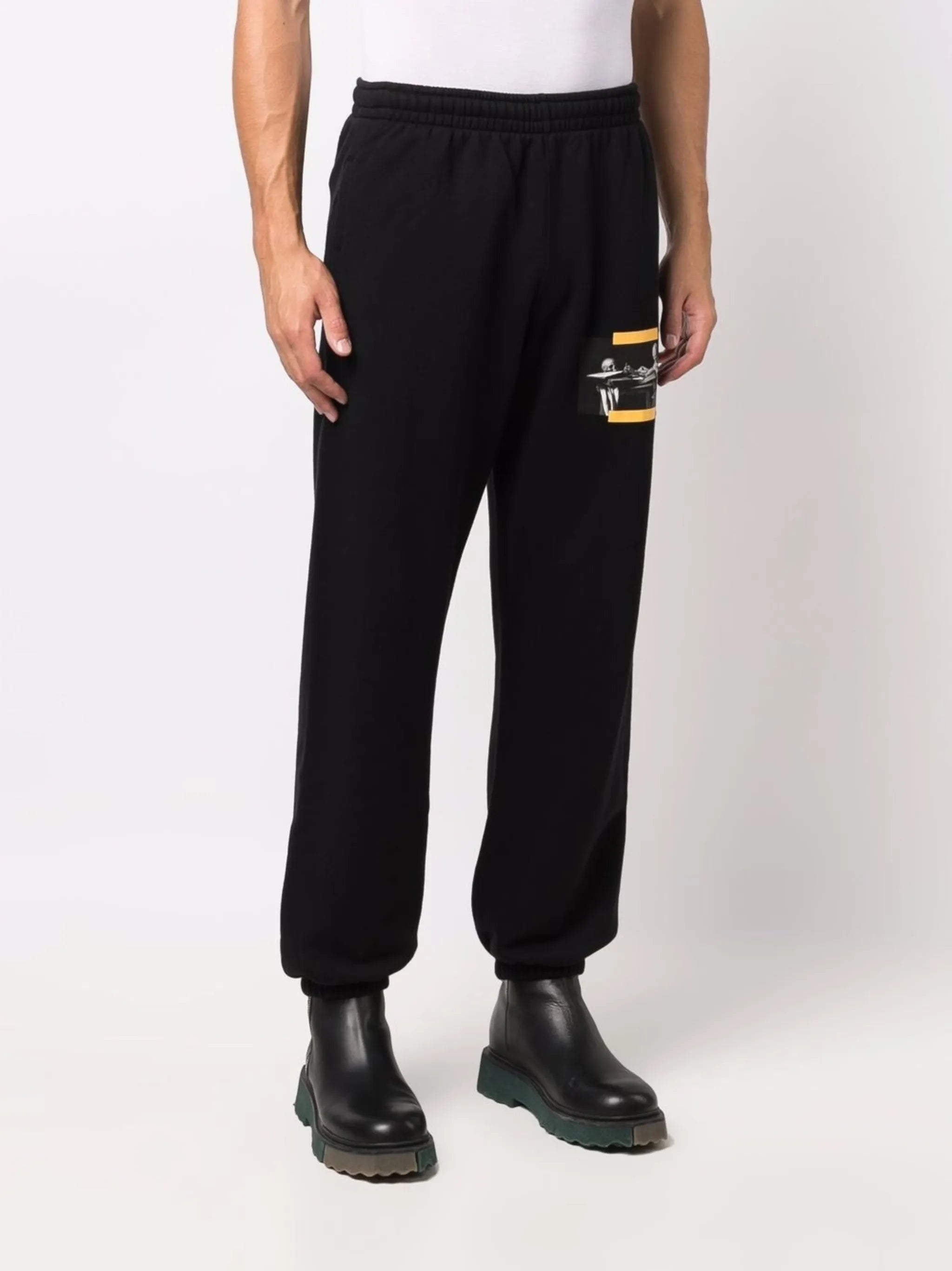 Caravaggio-print track pants