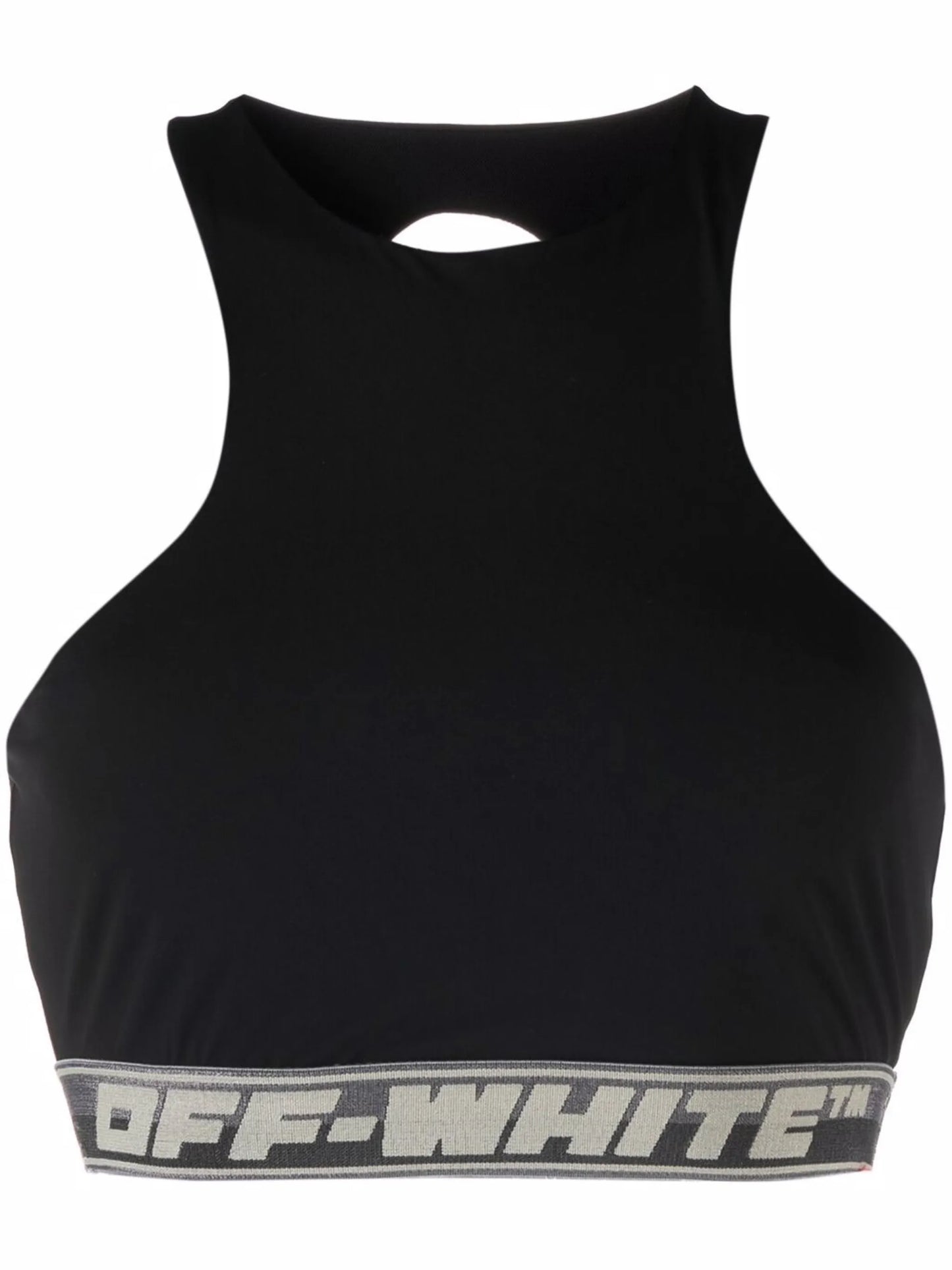 logo-band sports bra