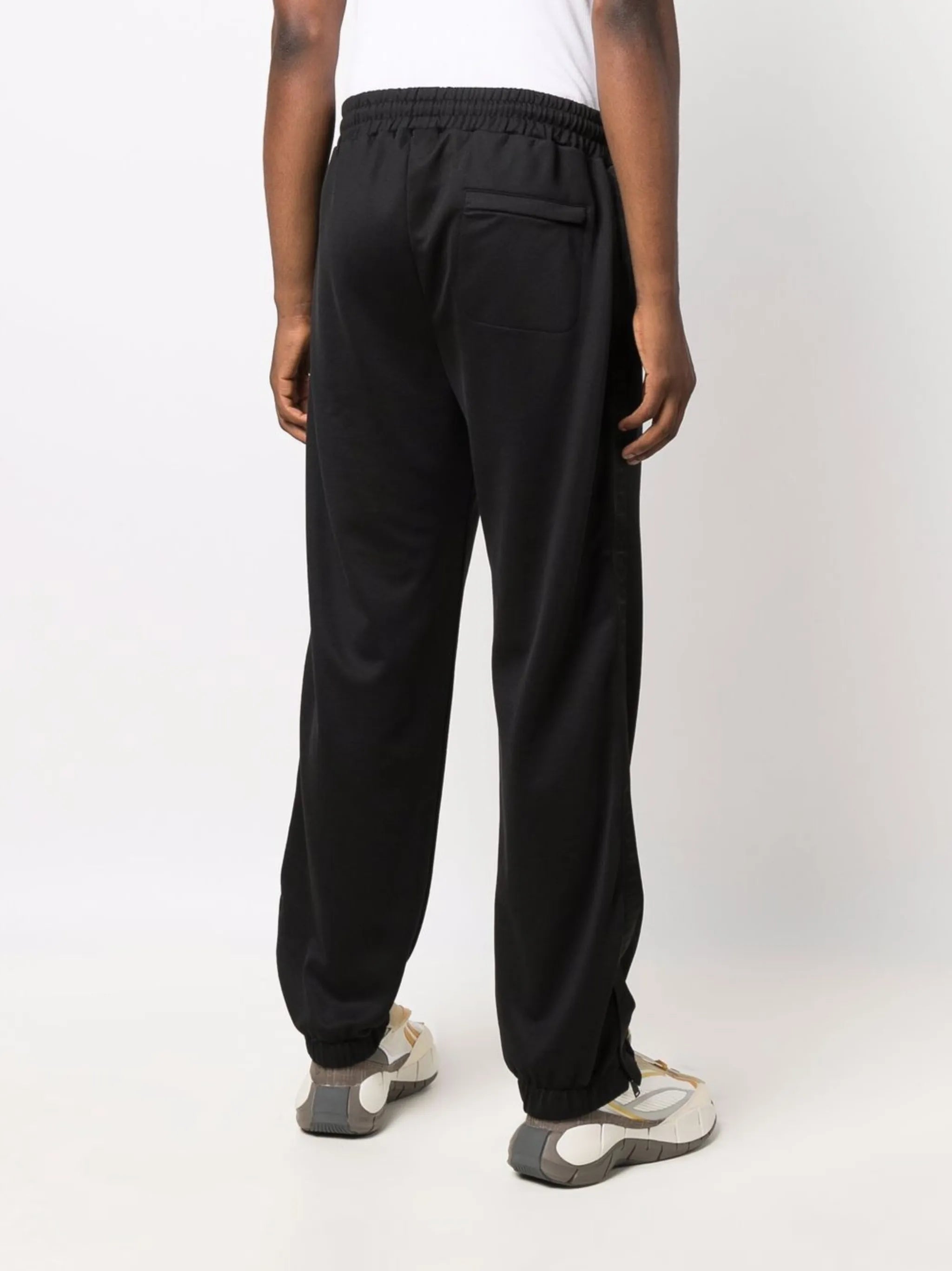 logo patch track trousers