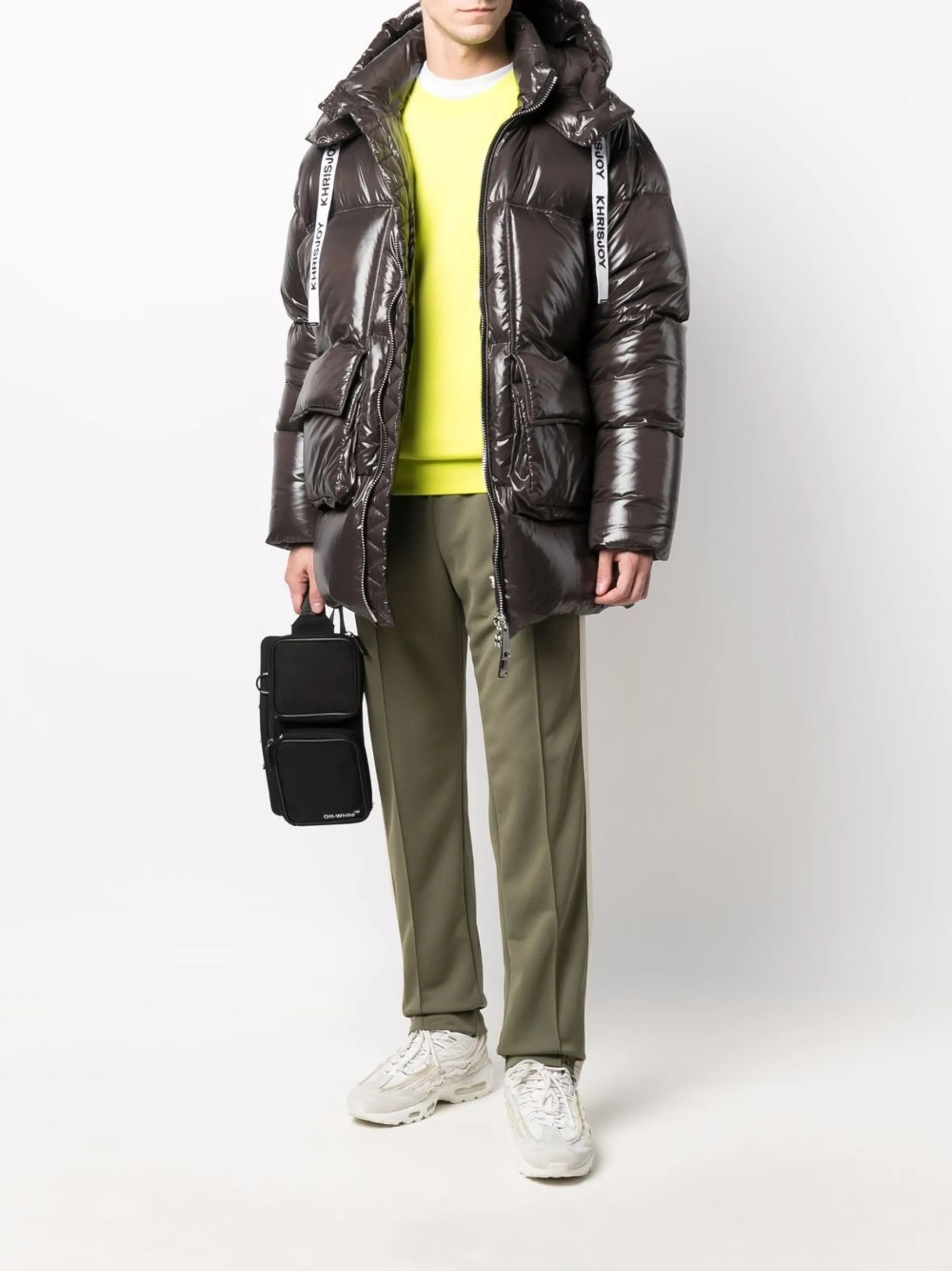 side-stripe track pants