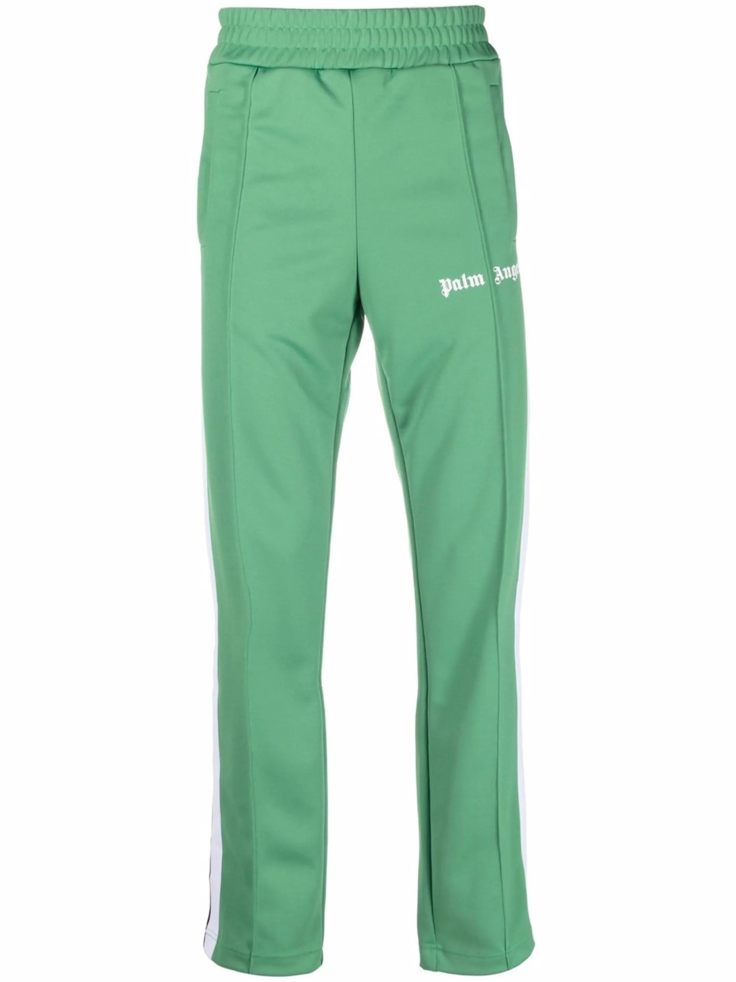 side-stripe logo-print track pants
