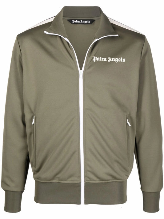 Classic Track logo-print jacket