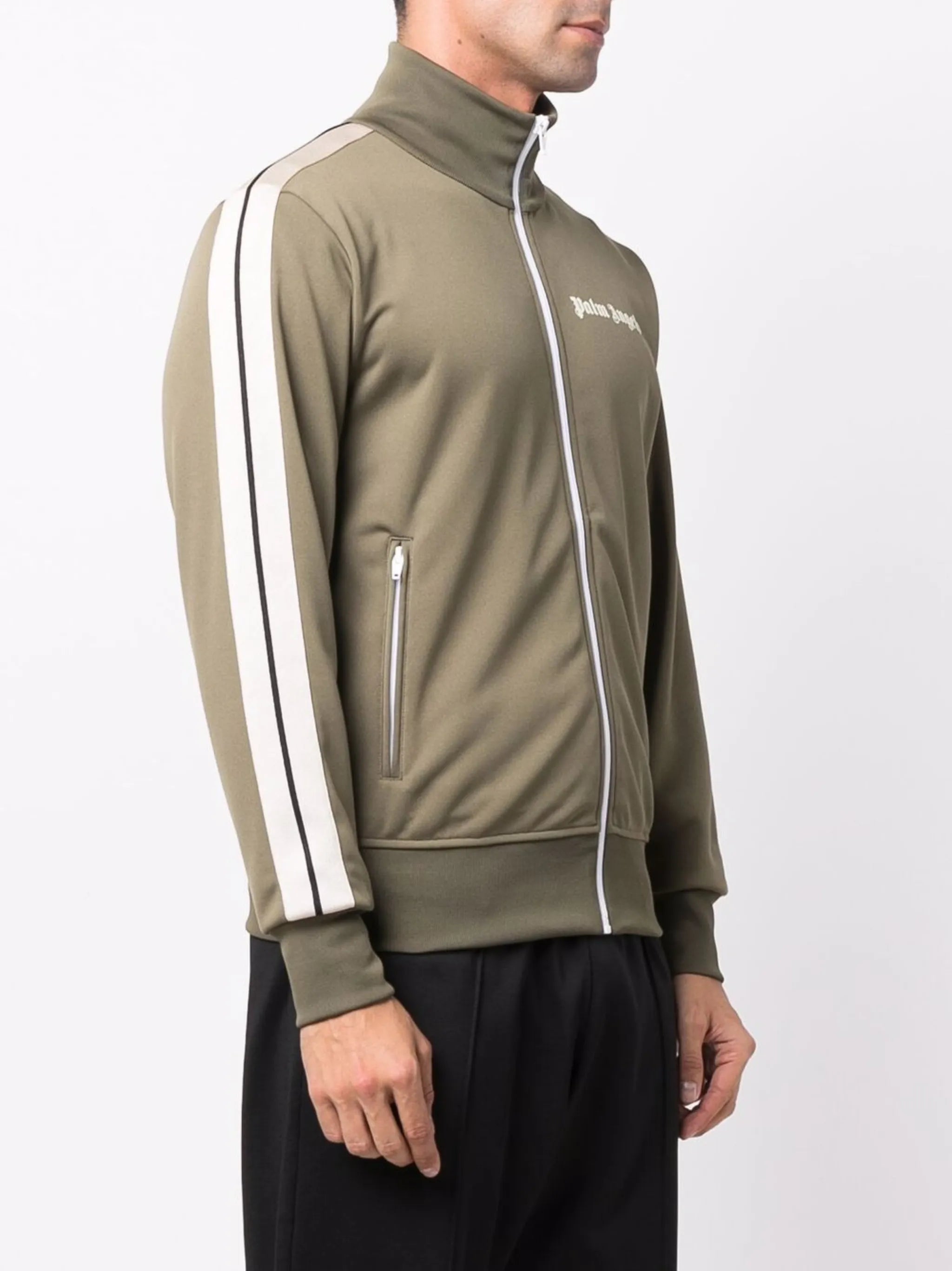 Classic Track logo-print jacket