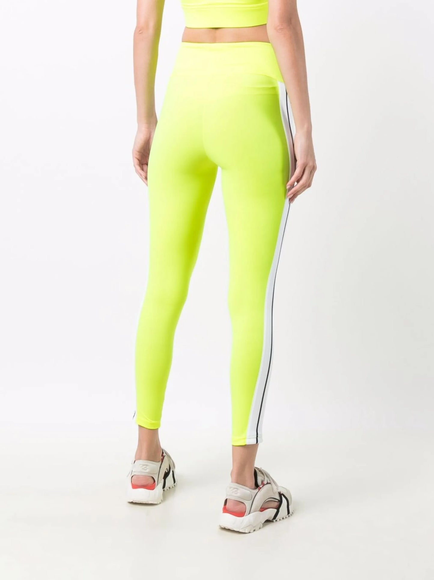 side-stripe logo leggings