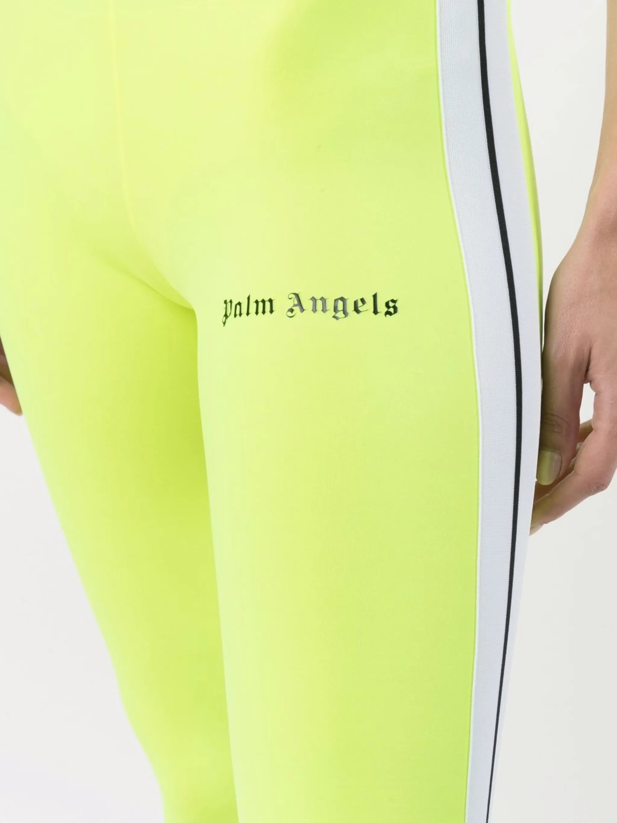 side-stripe logo leggings