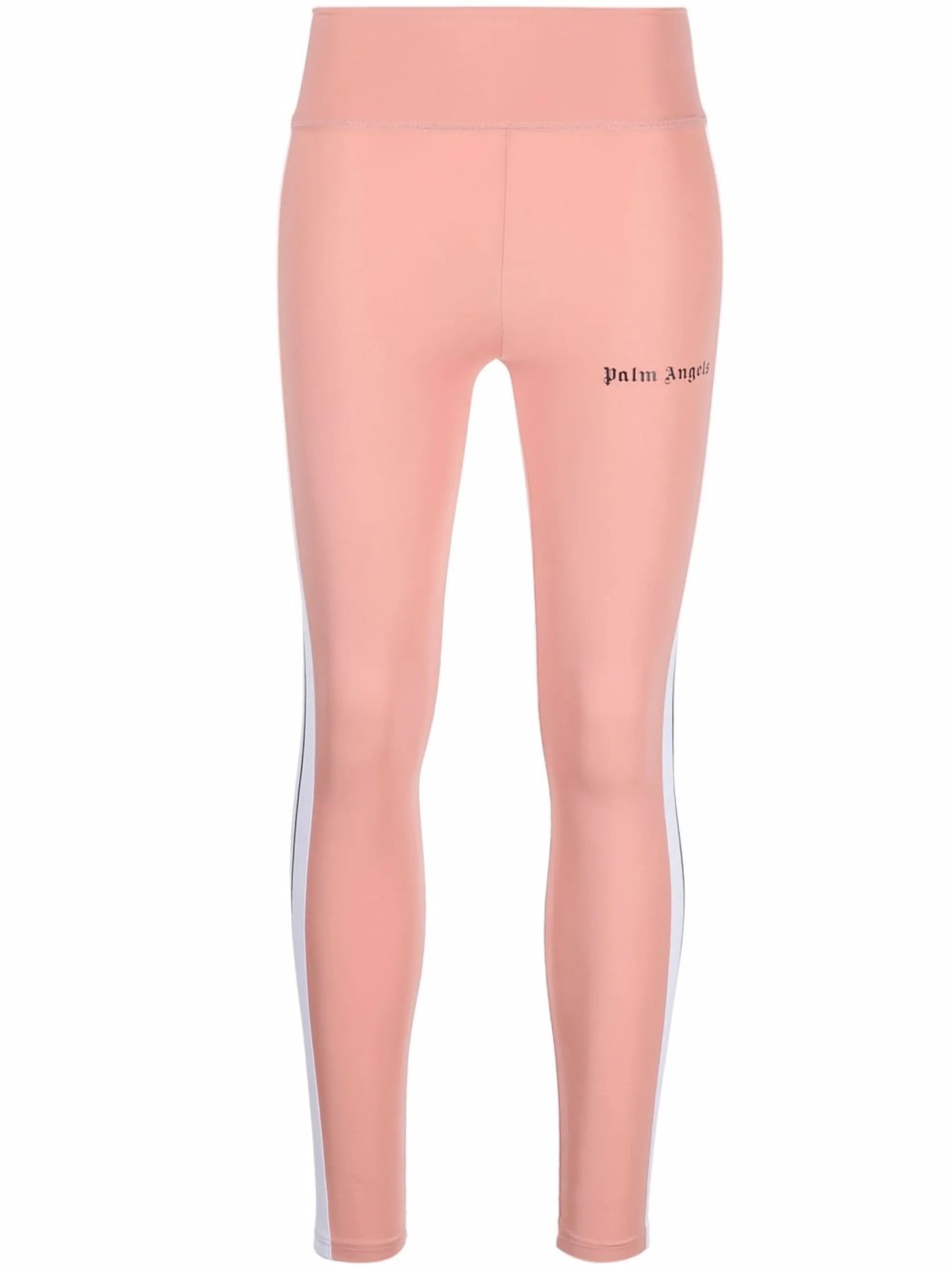 side-stripe logo leggings