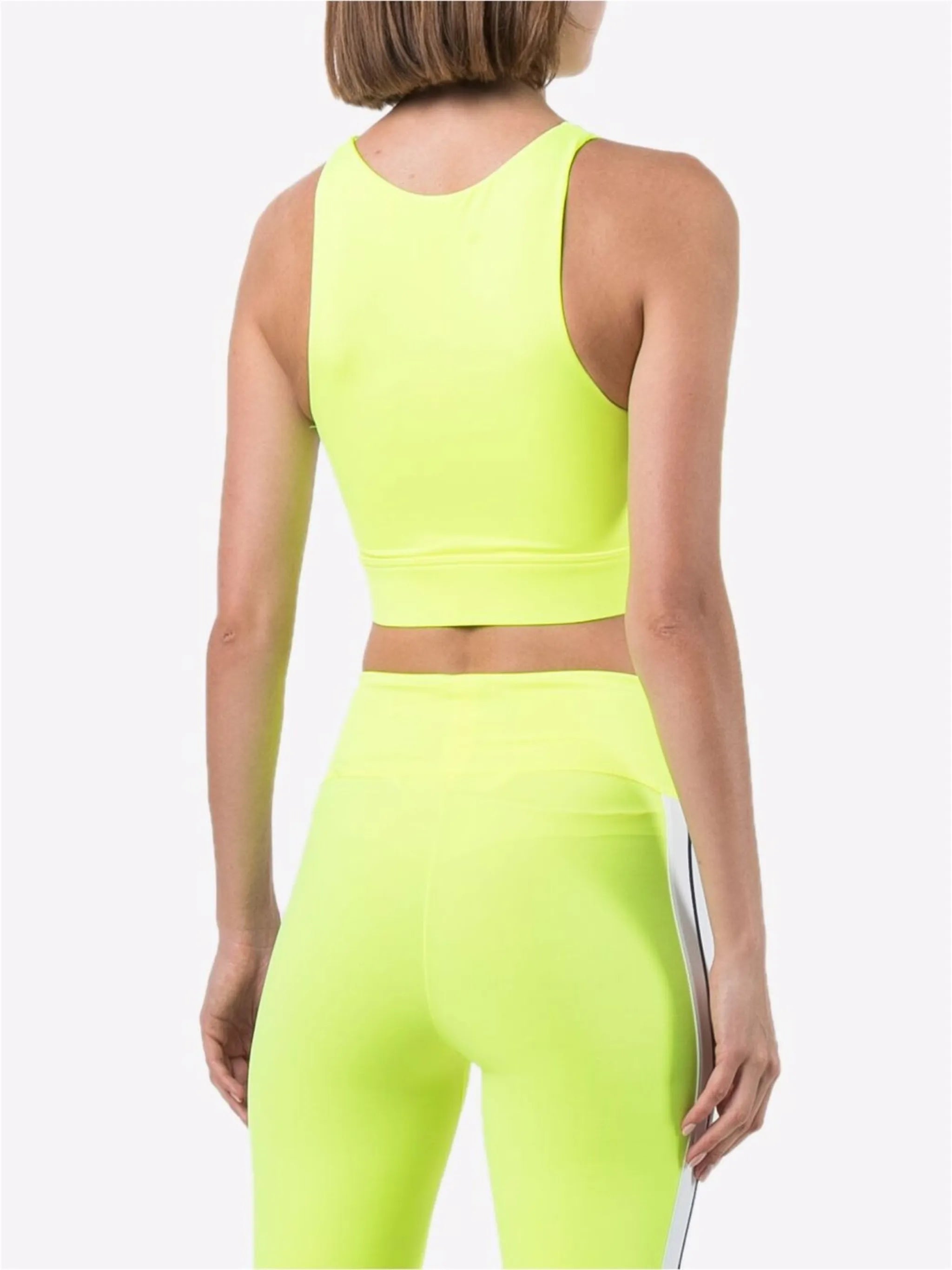 side-stripe logo tank top
