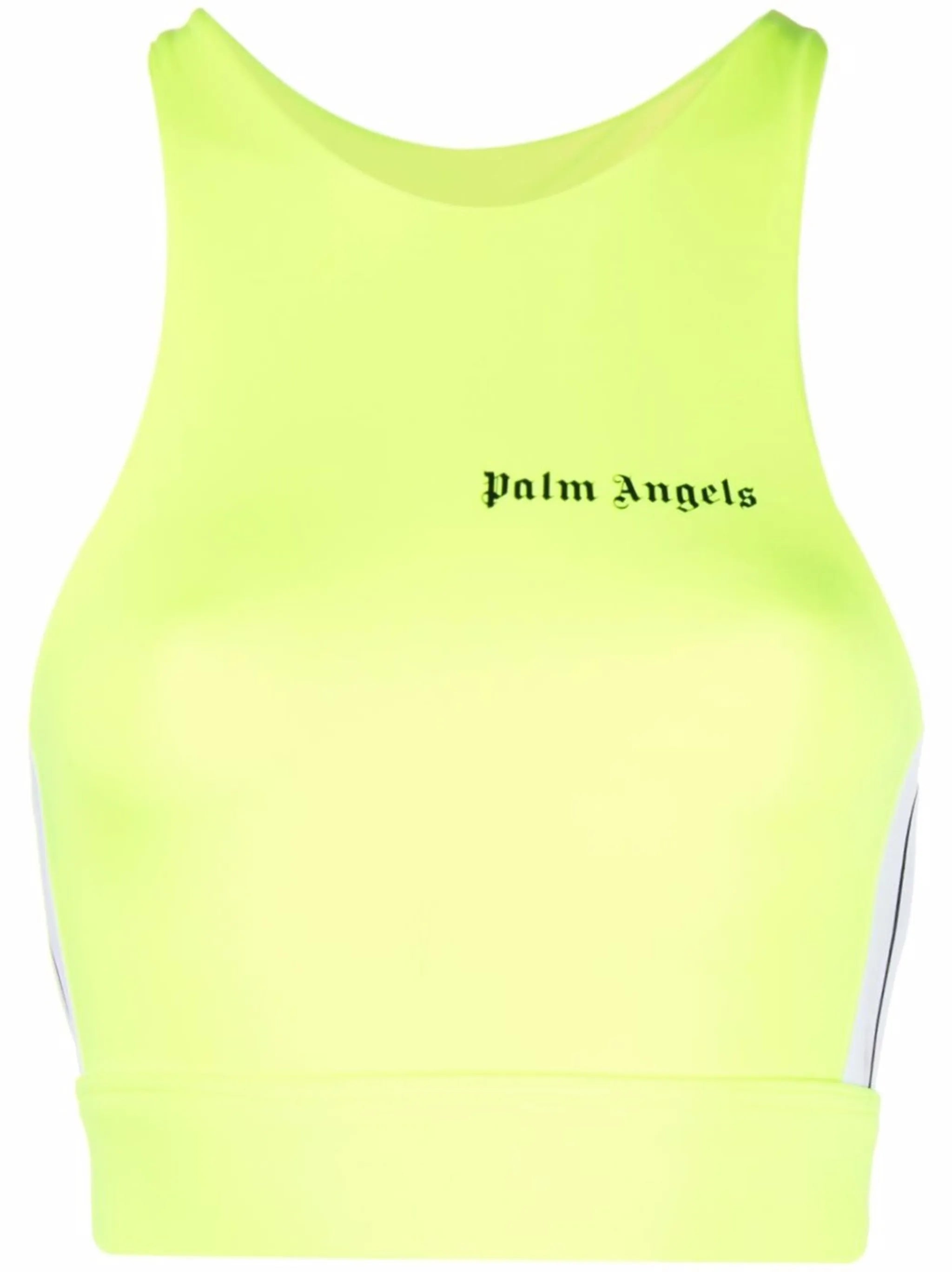side-stripe logo tank top
