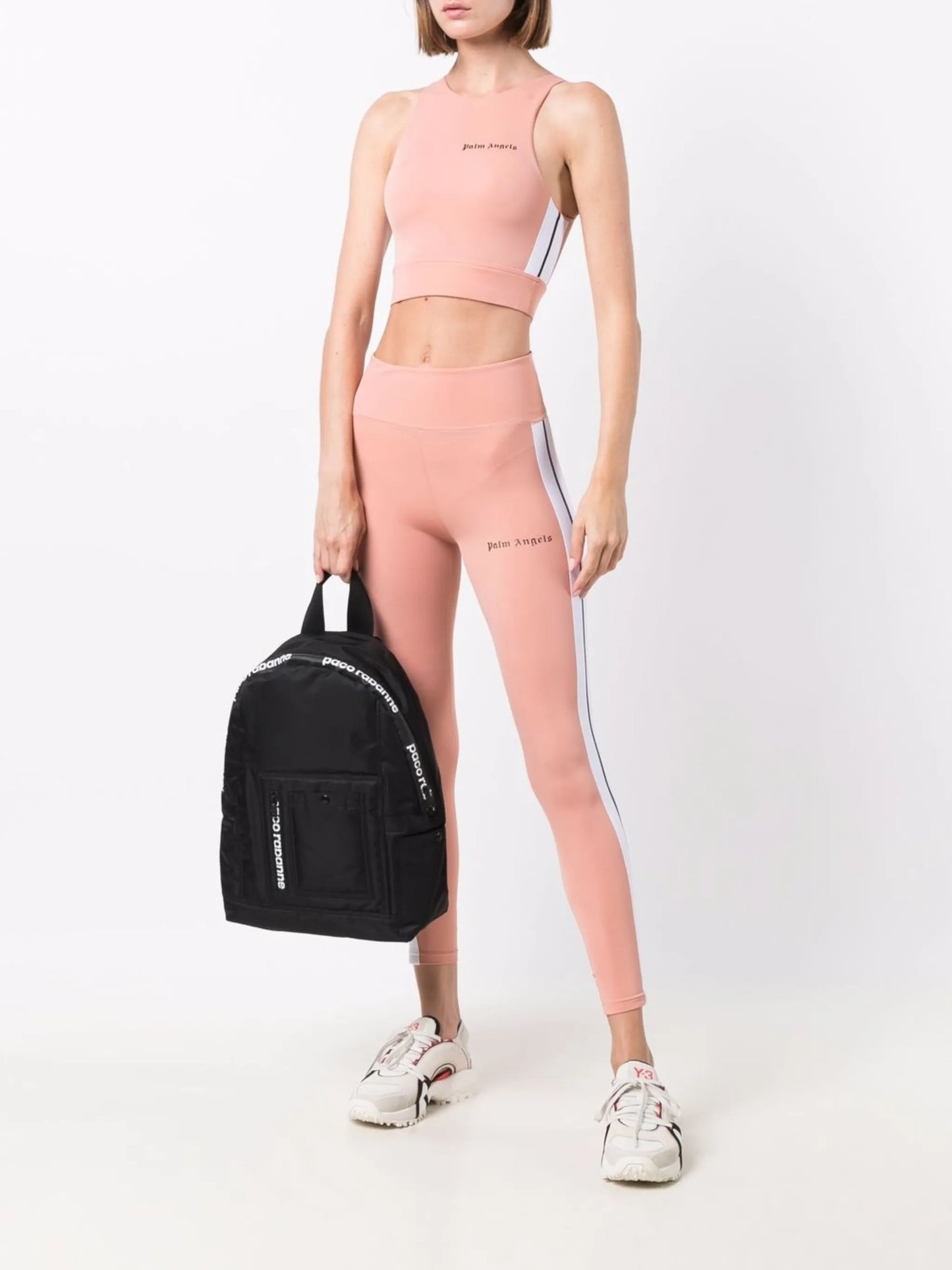 side-stripe cropped top