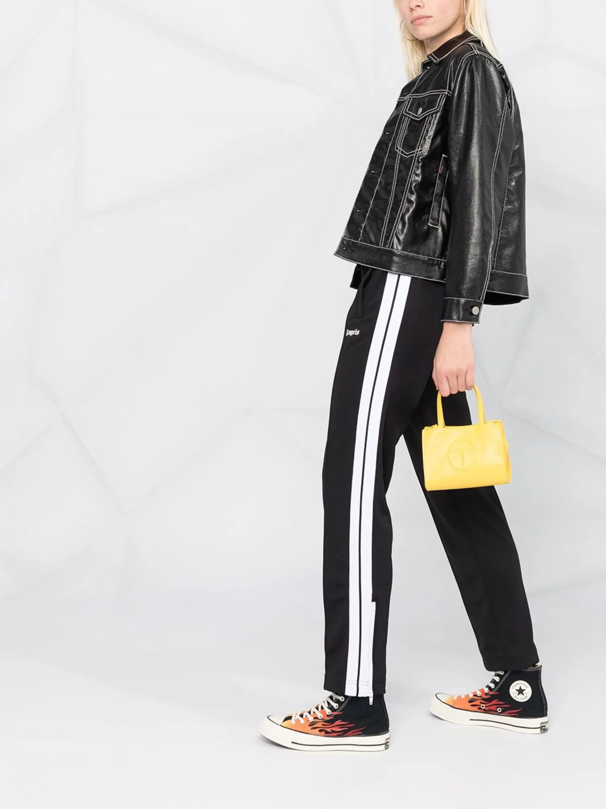 logo-print track pants