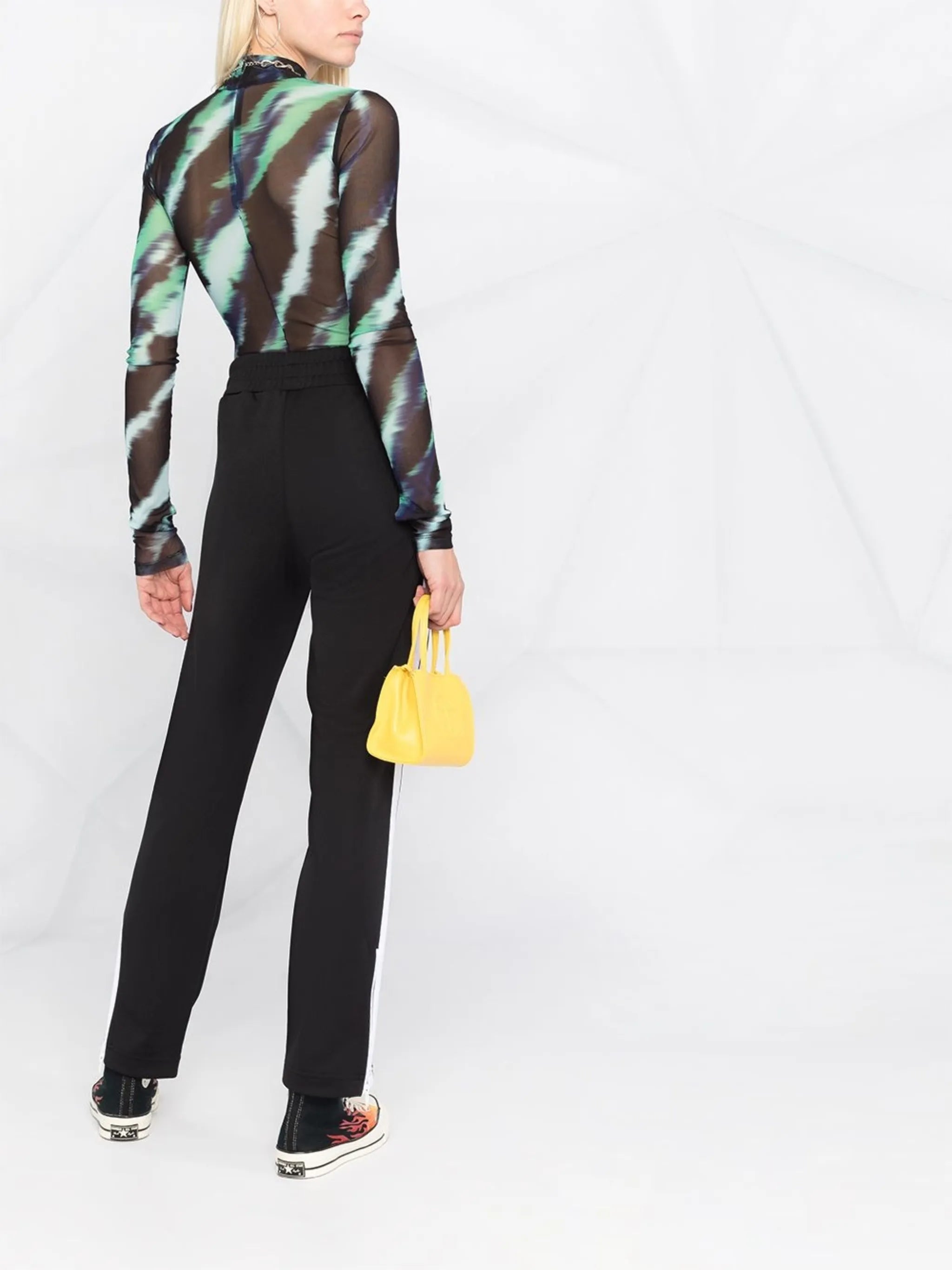 logo-print track pants