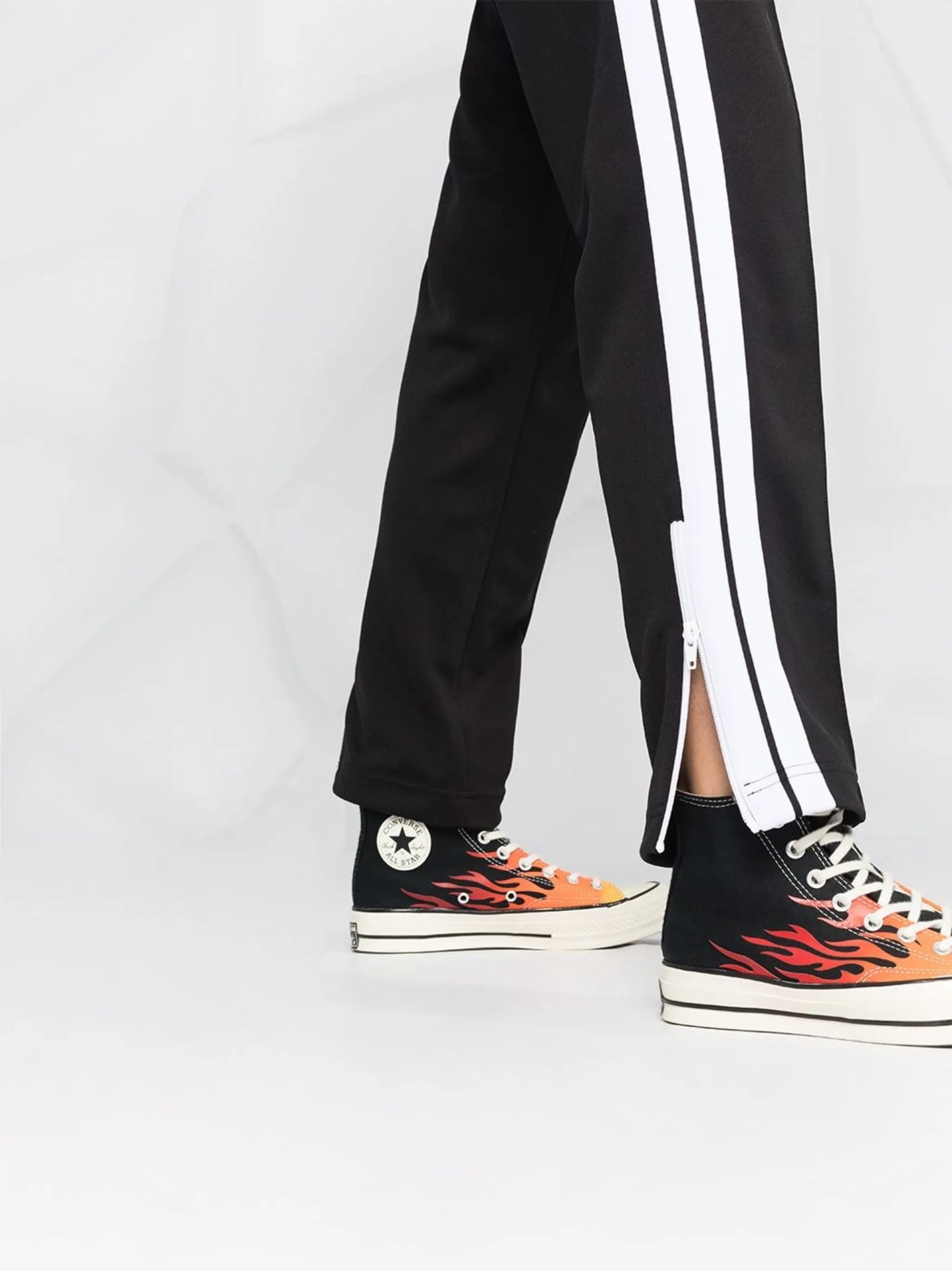 logo-print track pants