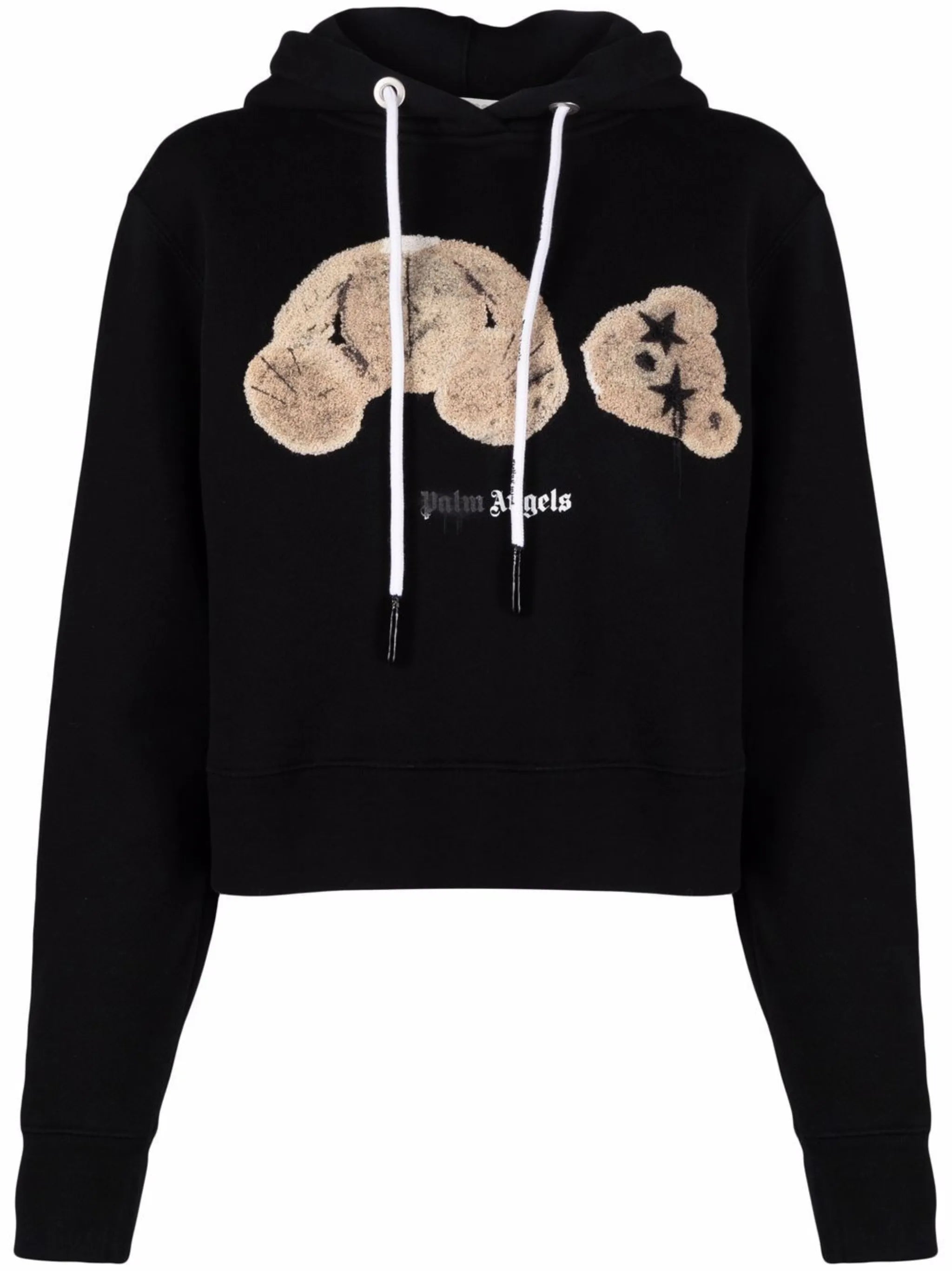 Sprayed Bear logo hoodie
