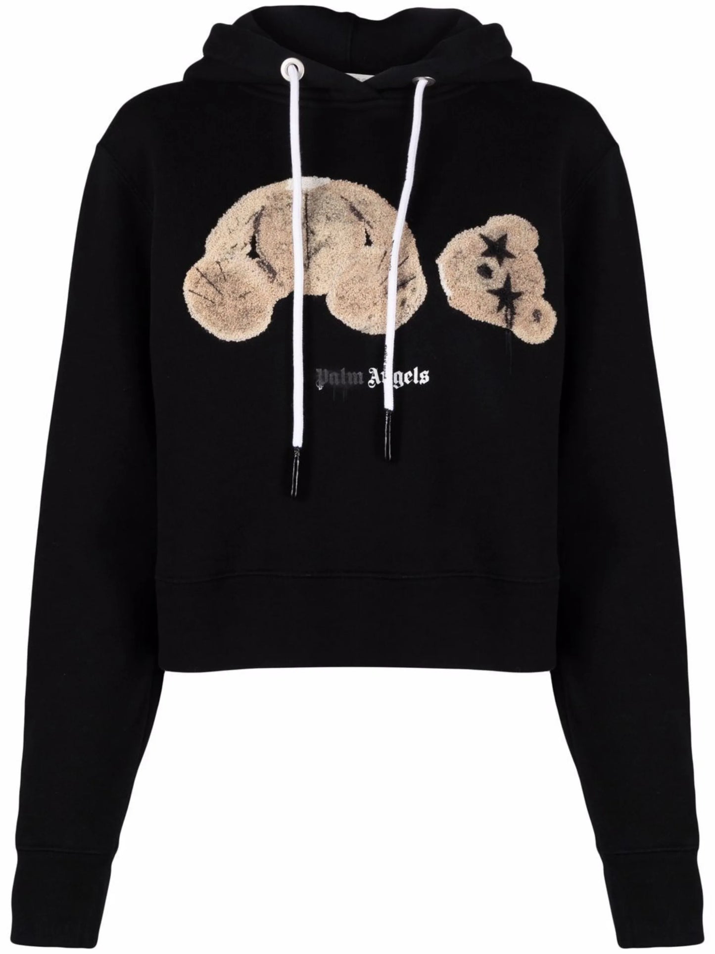 Sprayed Bear logo hoodie