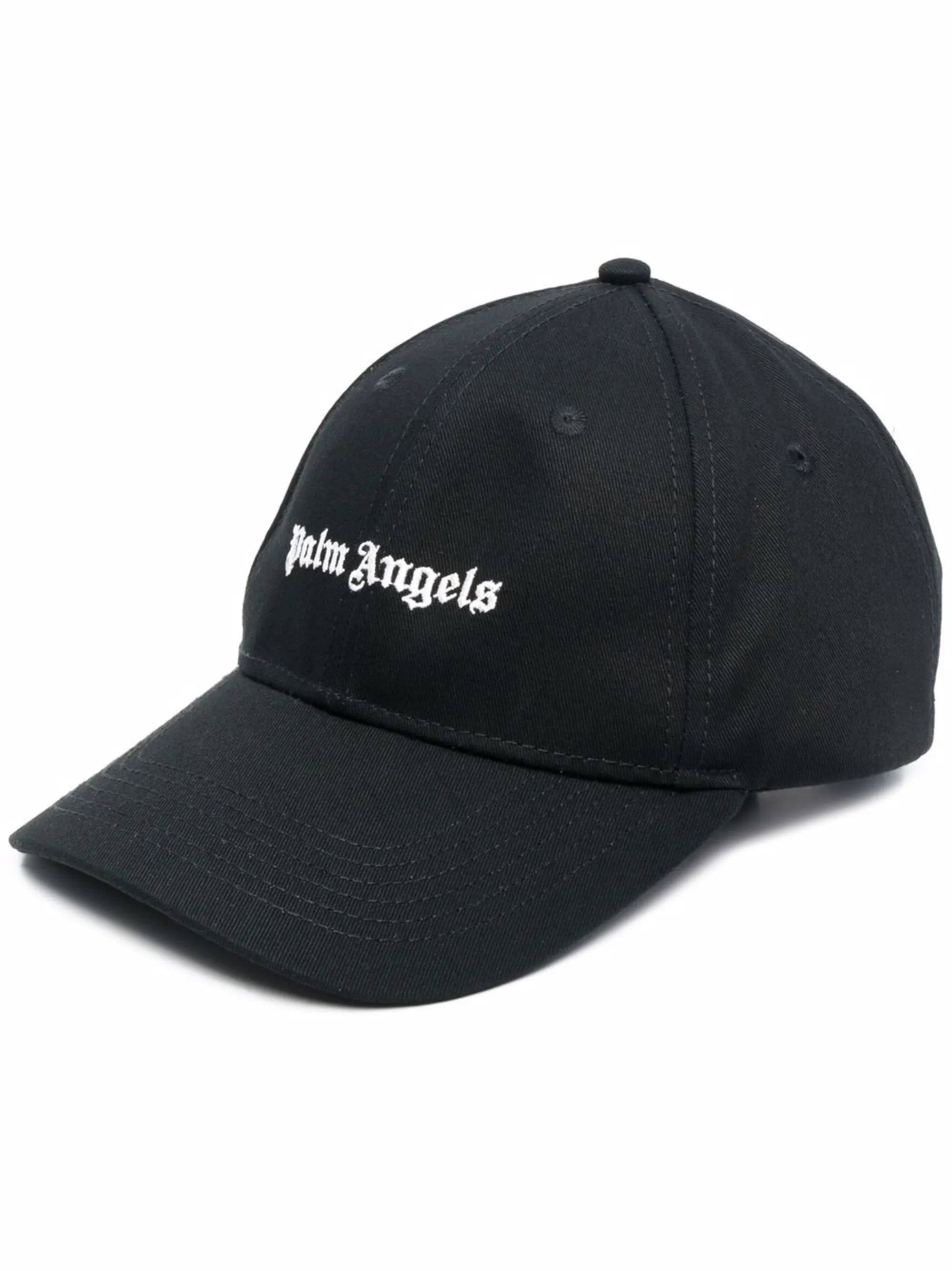 logo-embroidered baseball cap