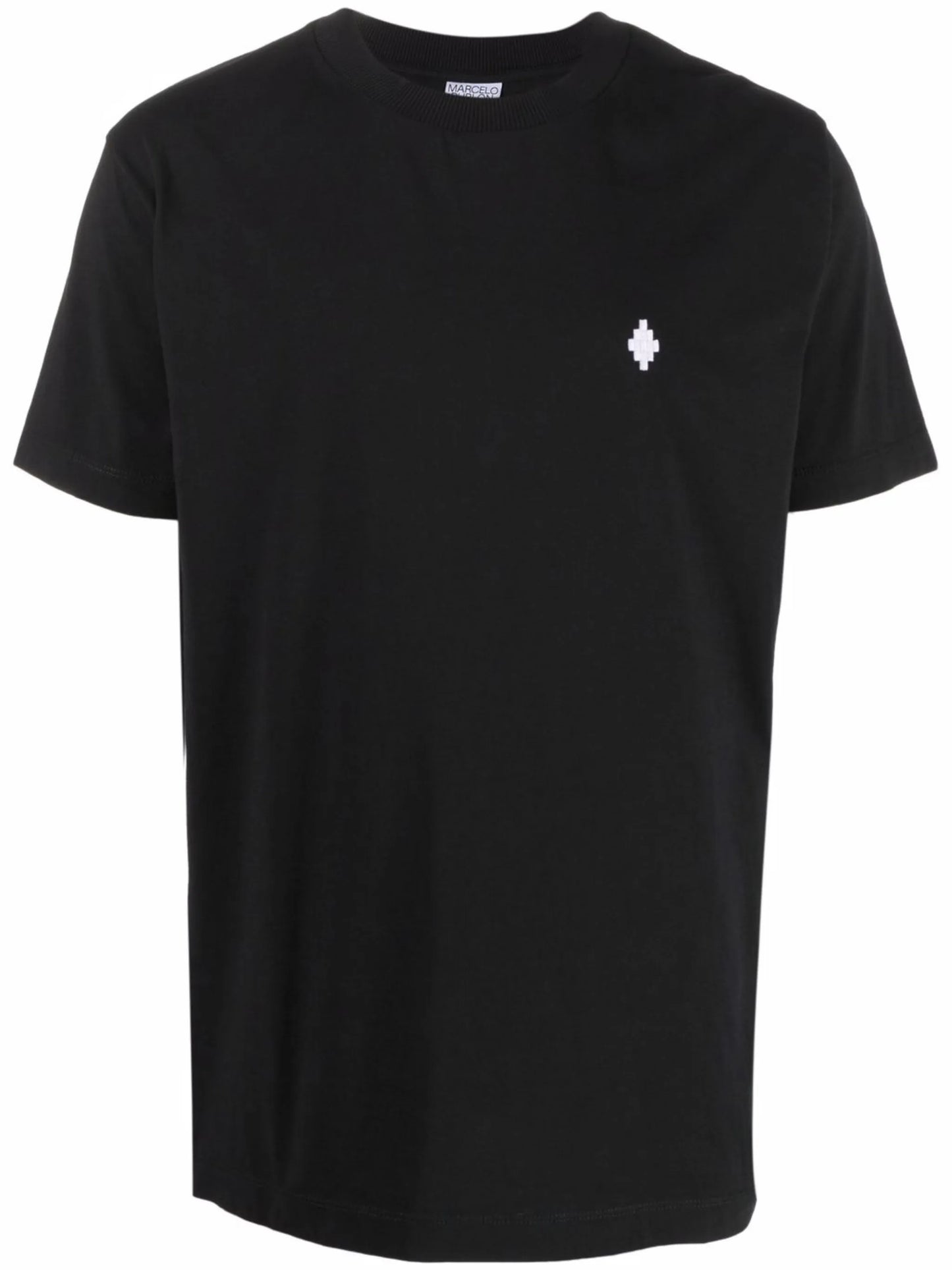 cross-motif cotton T-shirt