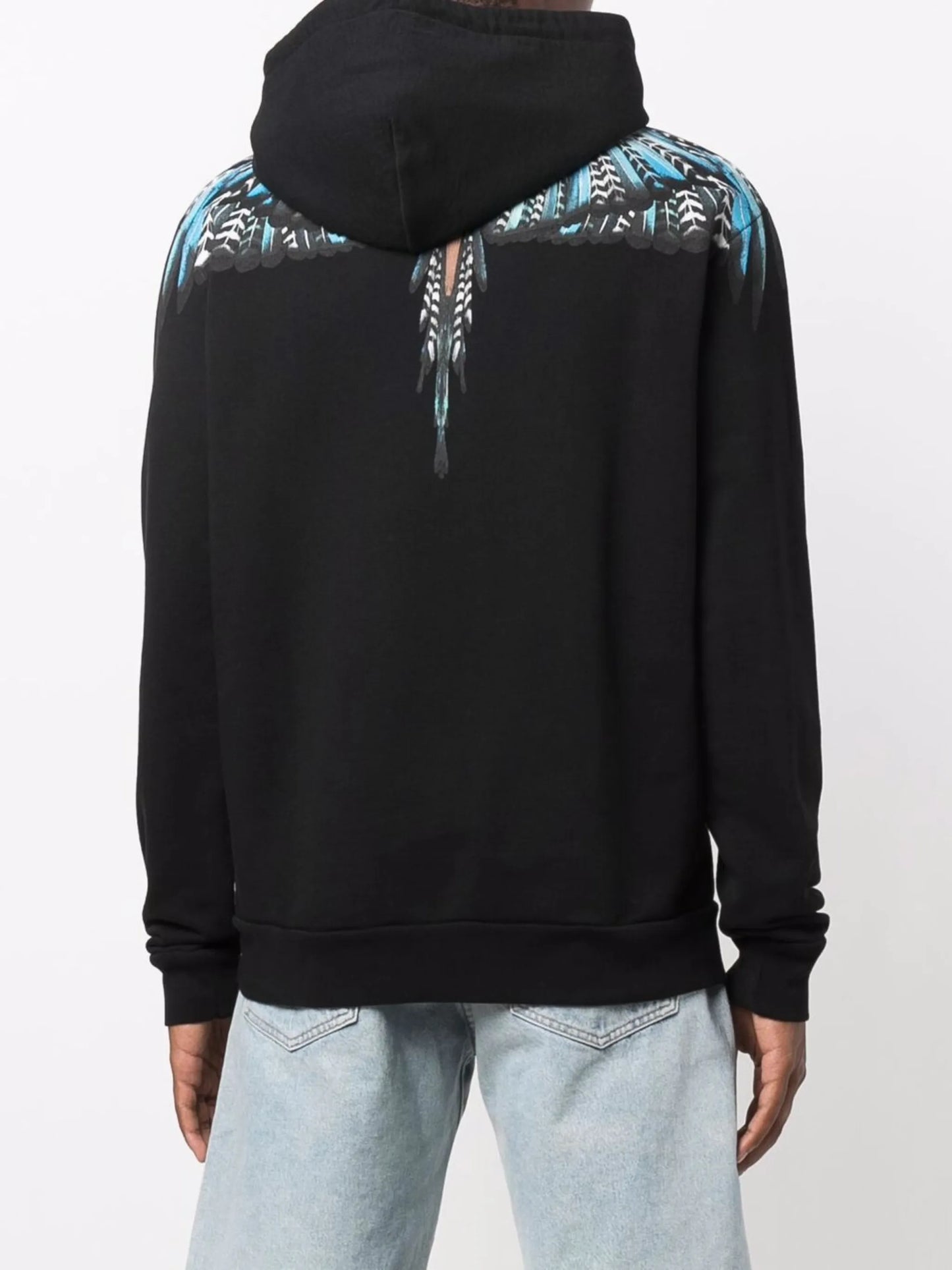 Grizzly Wings-print hoodie