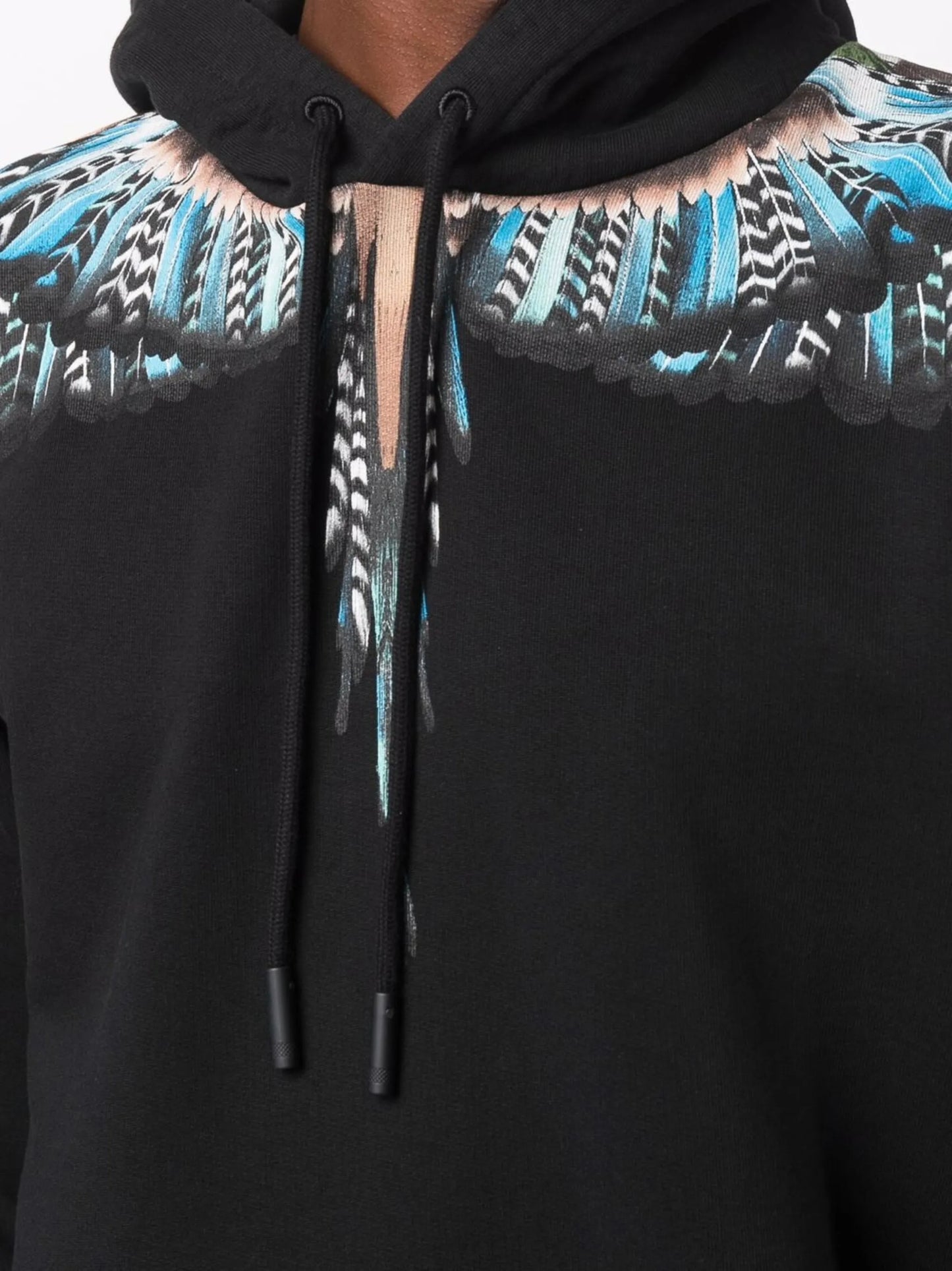 Grizzly Wings-print hoodie