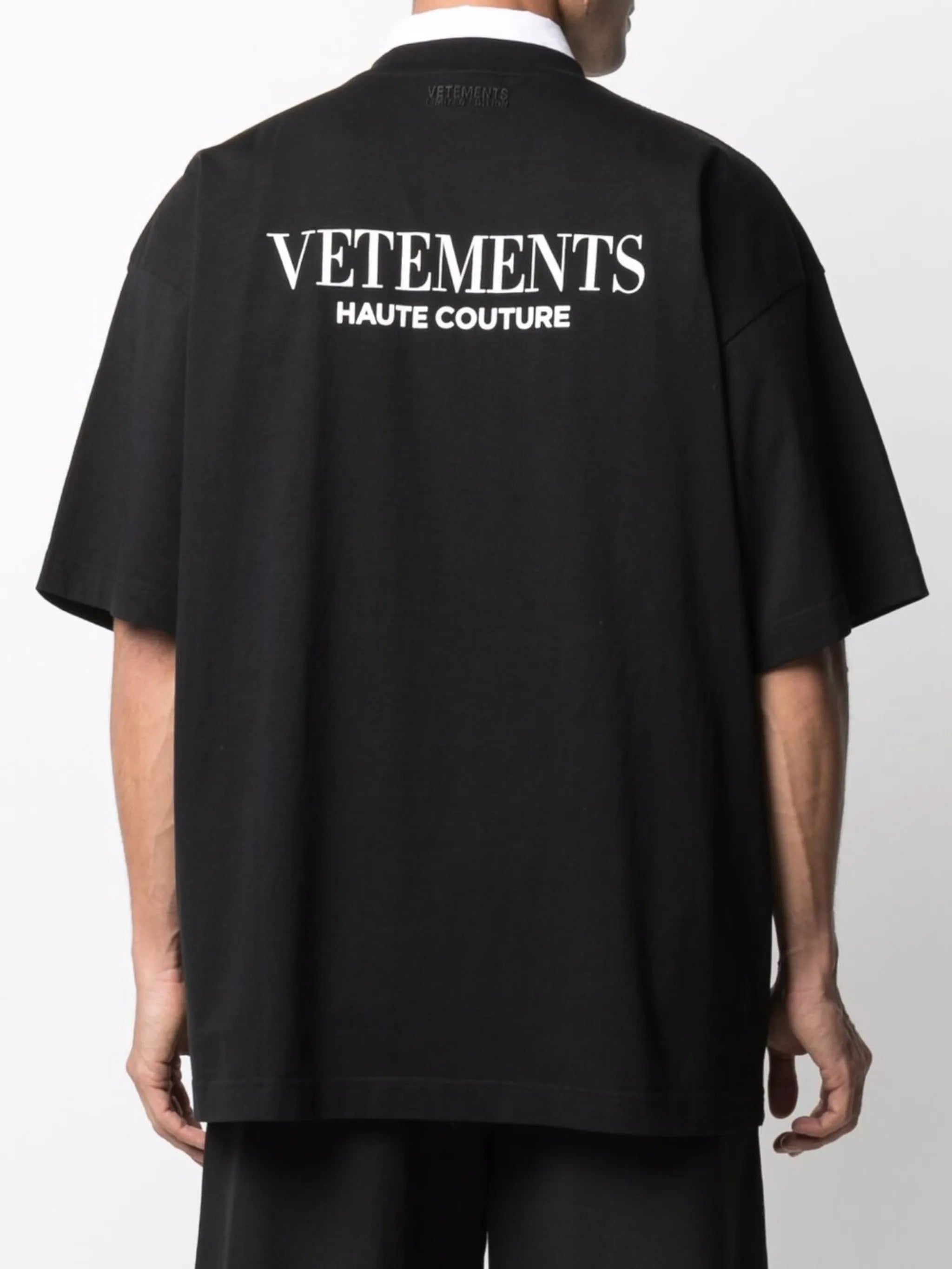 slogan-print cotton T-shirt