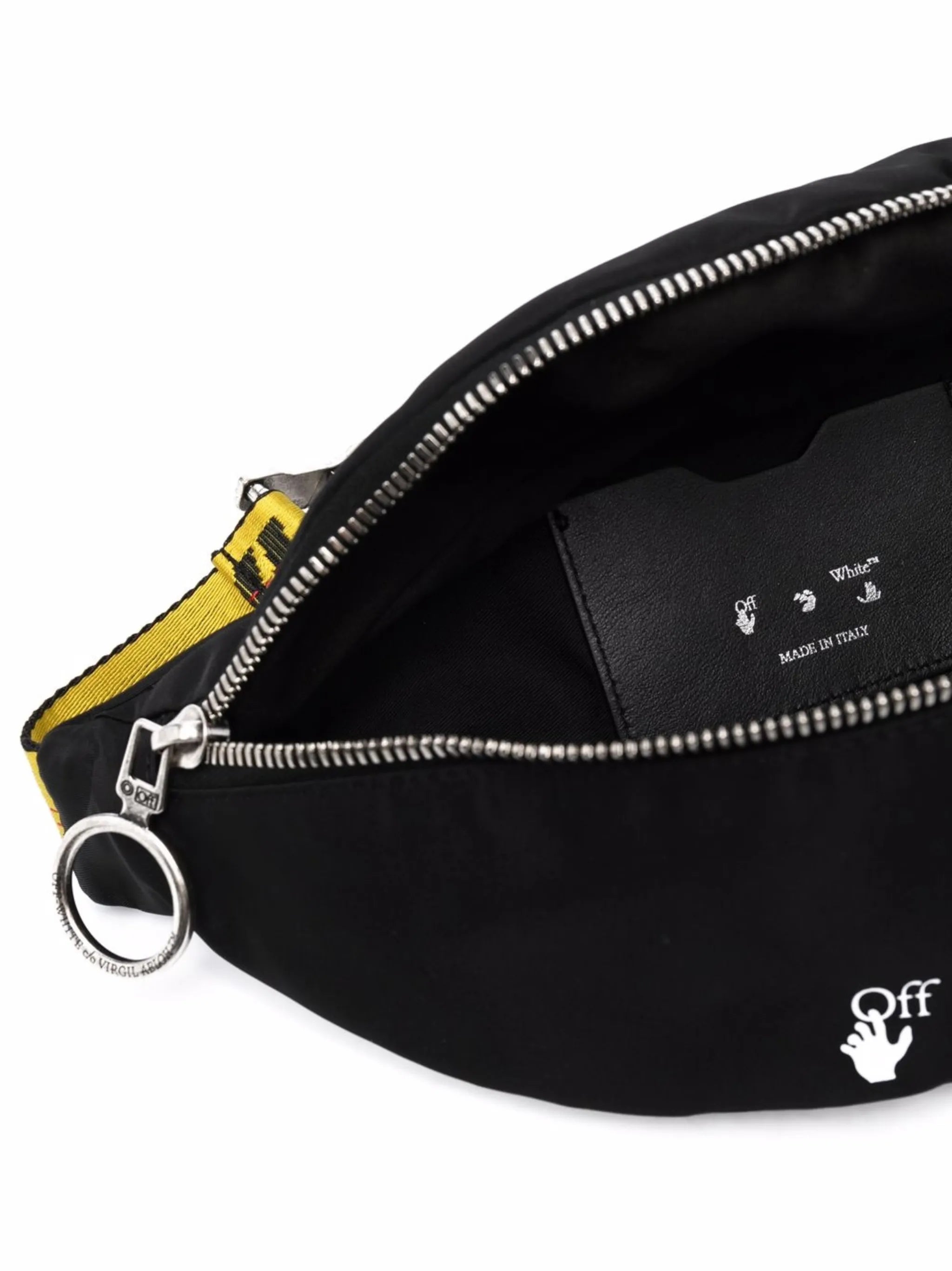 logo-print belt bag