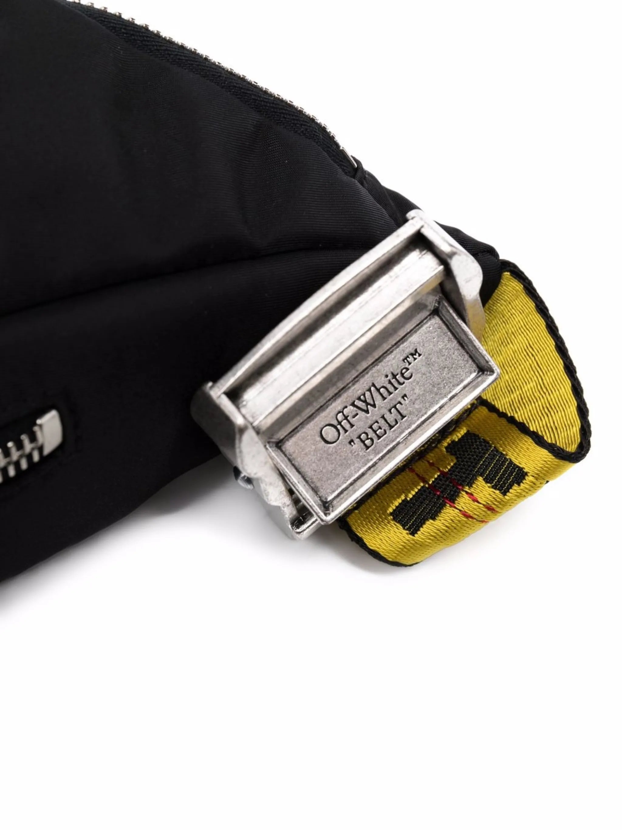 logo-print belt bag