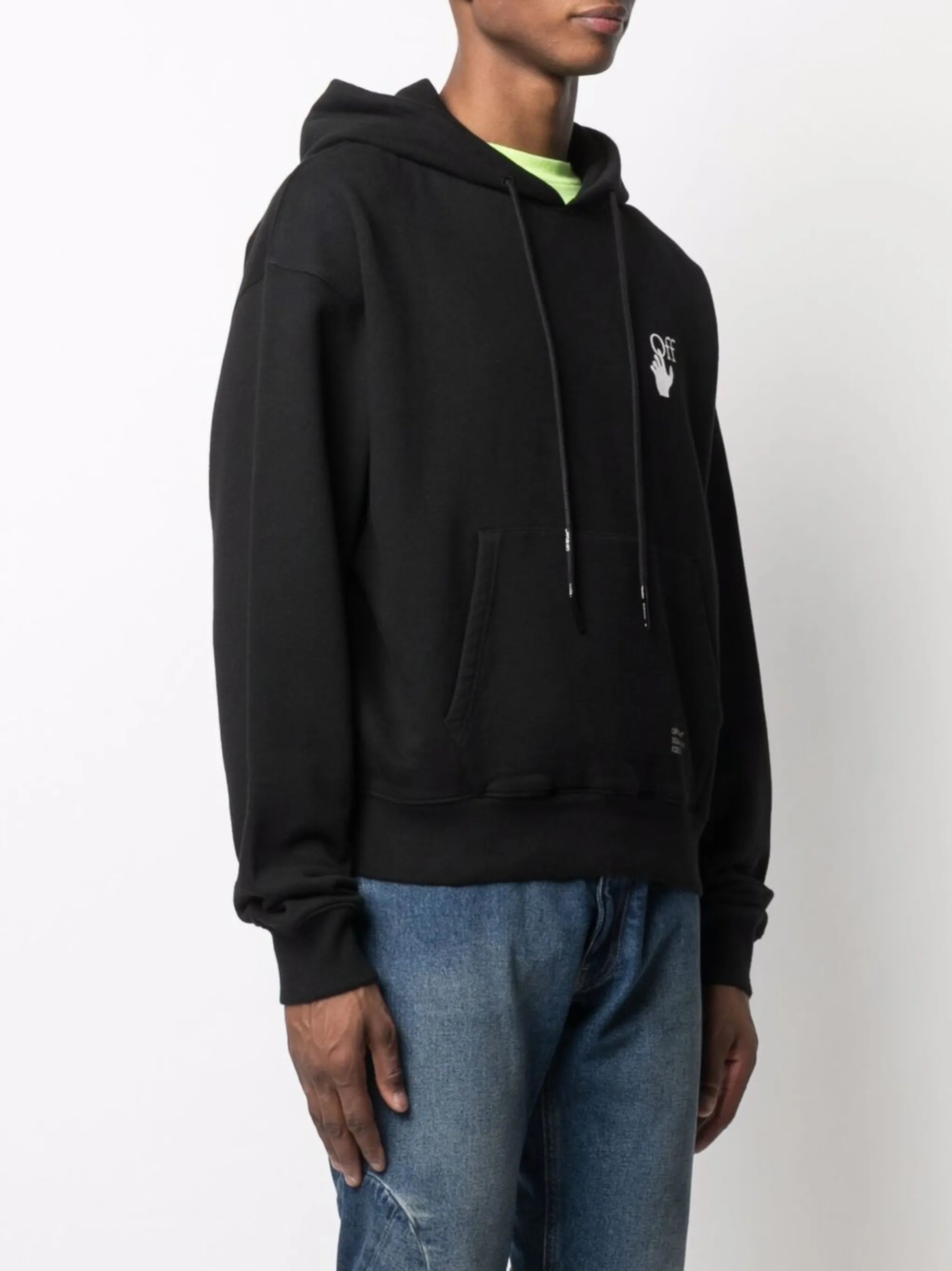 Caravaggio Arrow logo-print hoodie