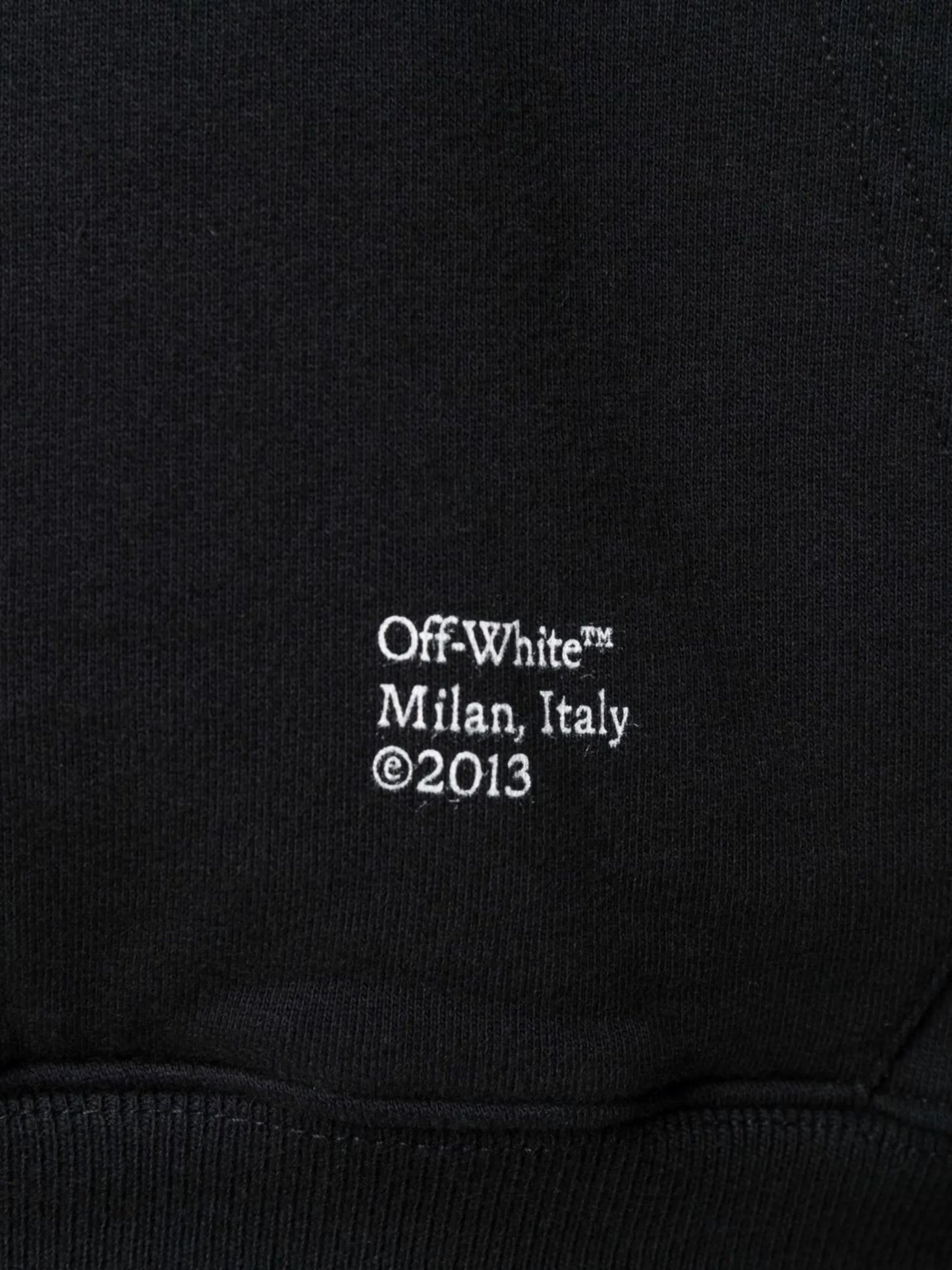 Caravaggio Arrow logo-print hoodie