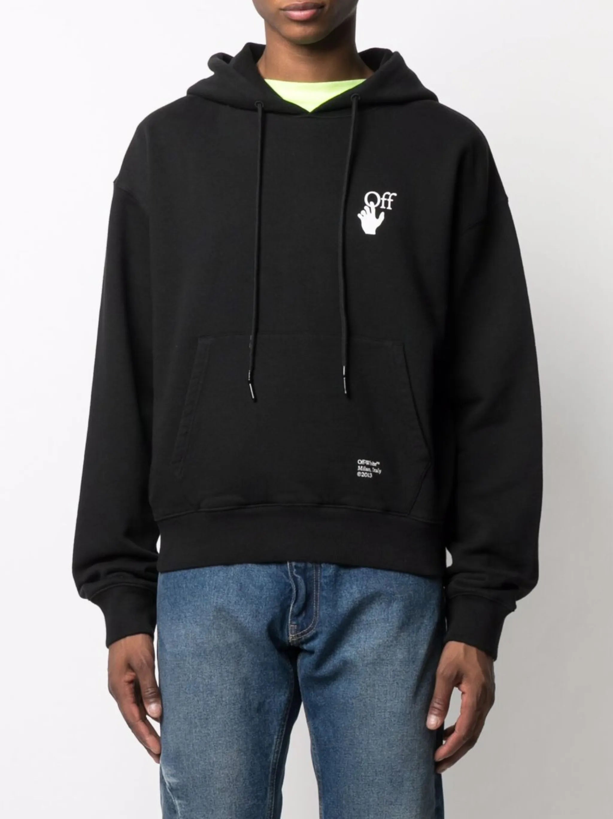 Caravaggio Arrow logo-print hoodie