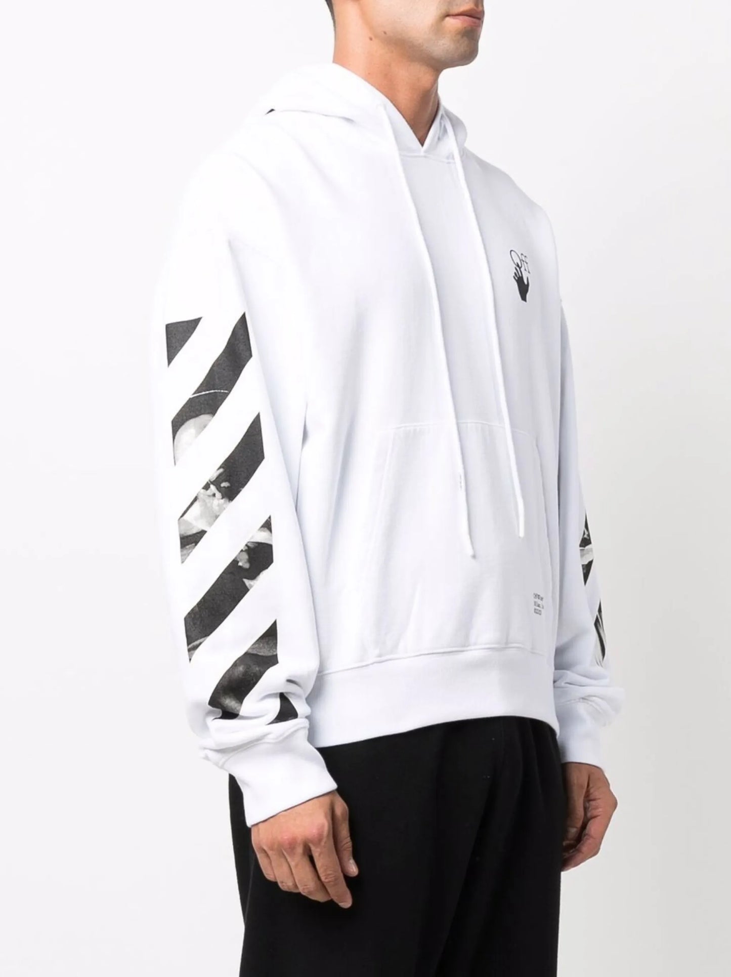 Caravaggio Arrows printed hoodie