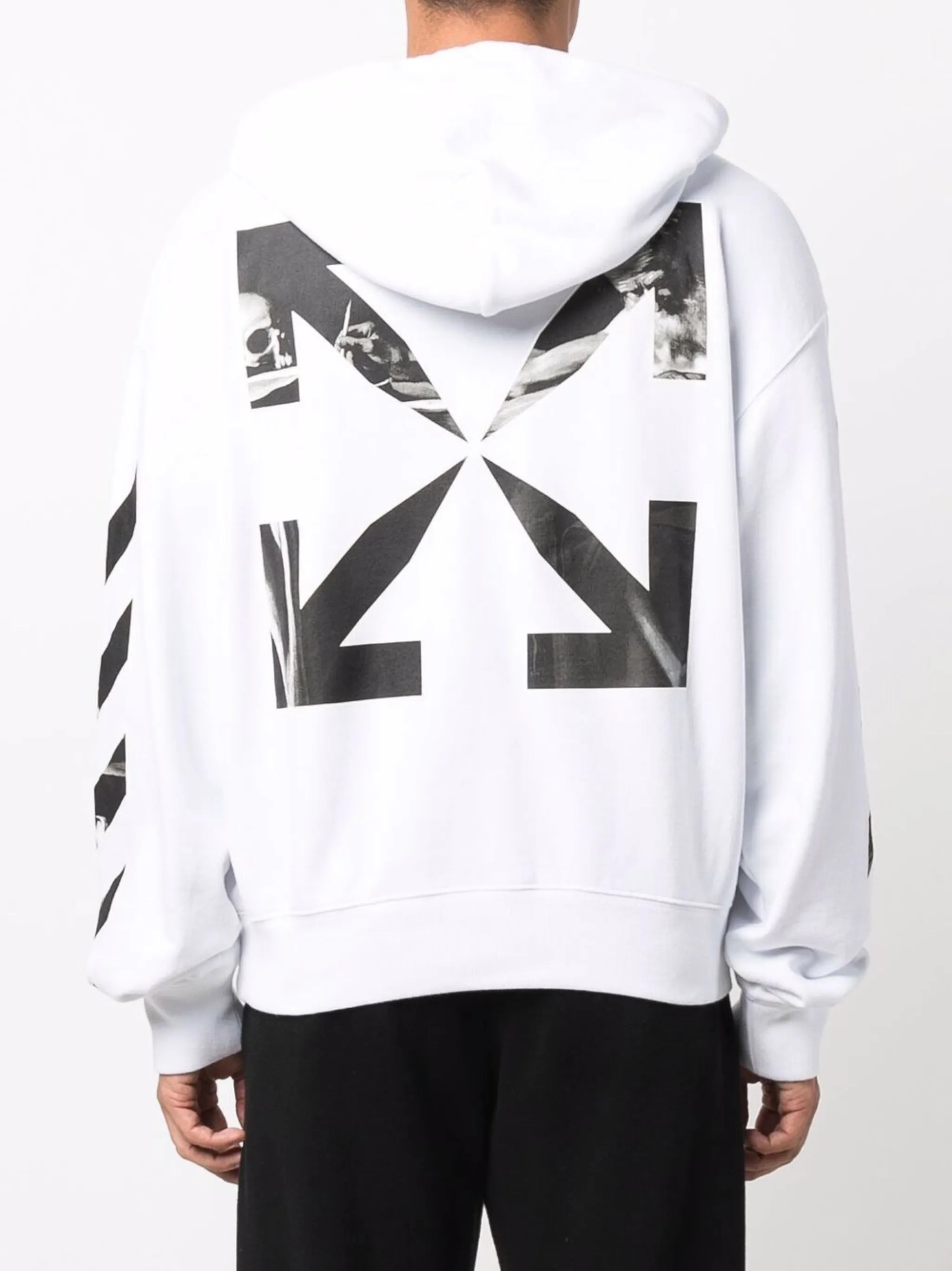 Caravaggio Arrows printed hoodie