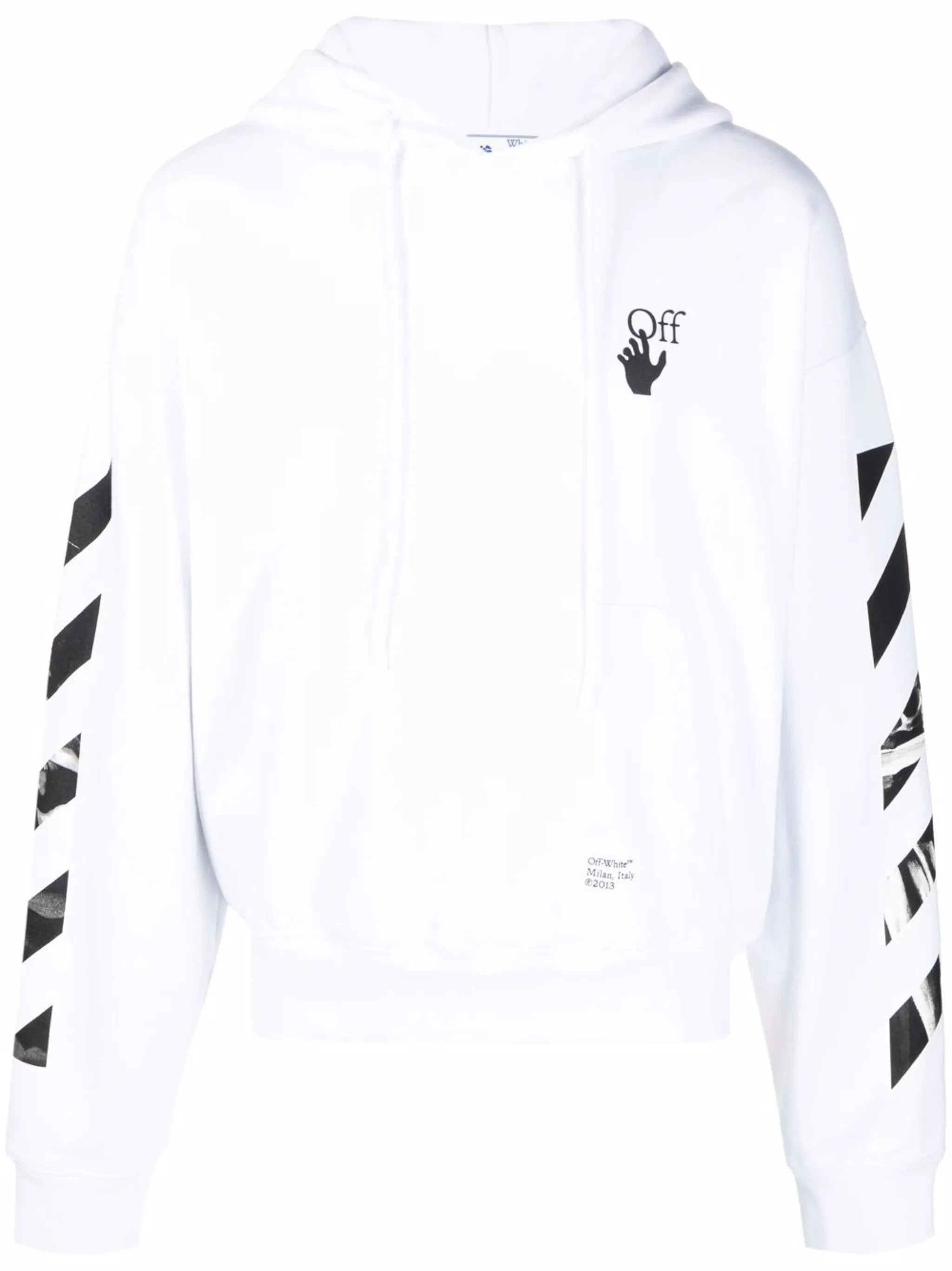 Caravaggio Arrows printed hoodie