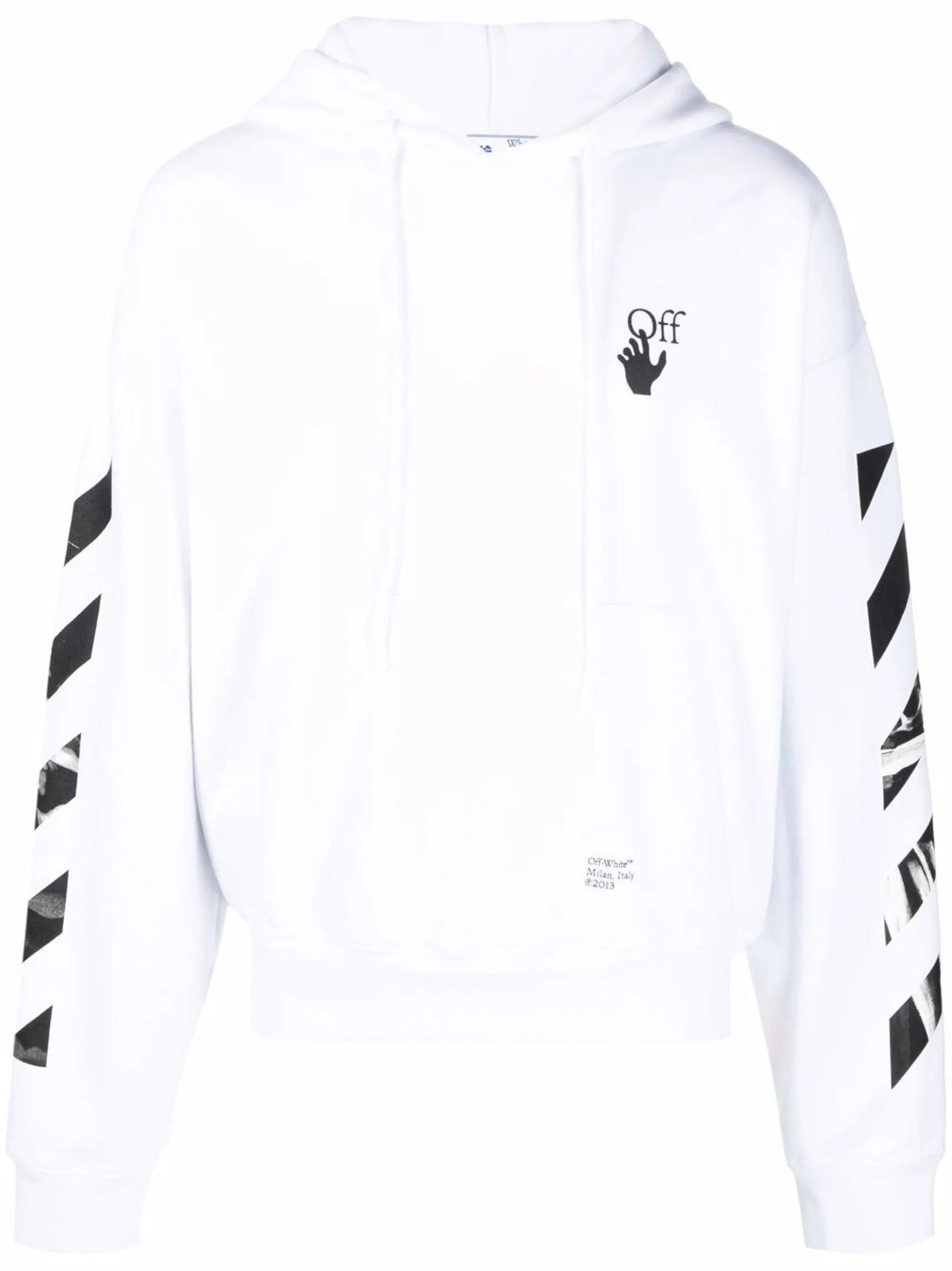 Caravaggio Arrows printed hoodie