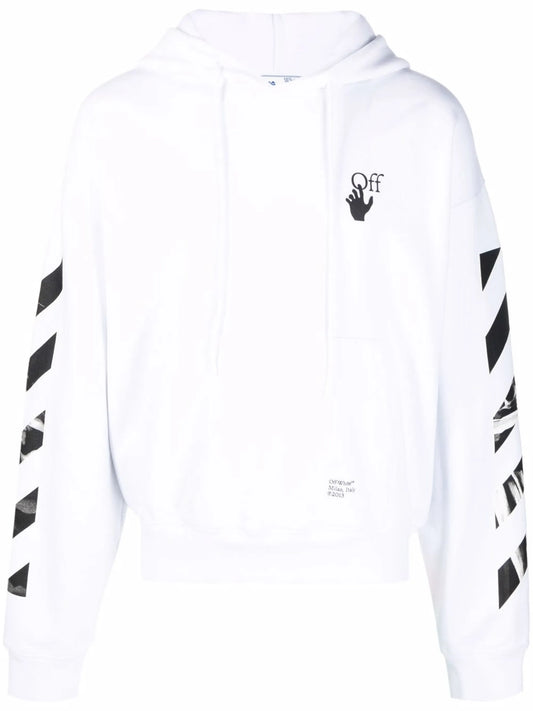 Caravaggio Arrows printed hoodie