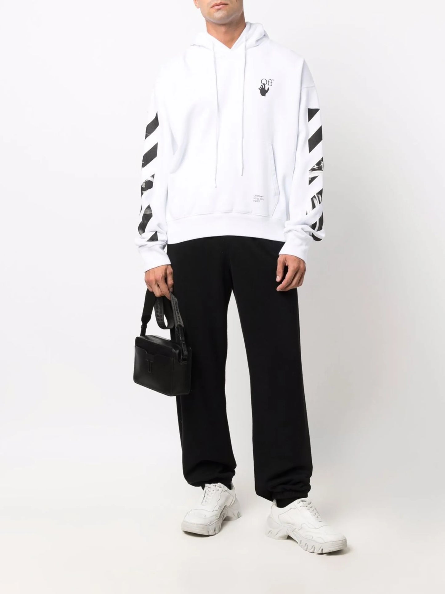 Caravaggio Arrows printed hoodie
