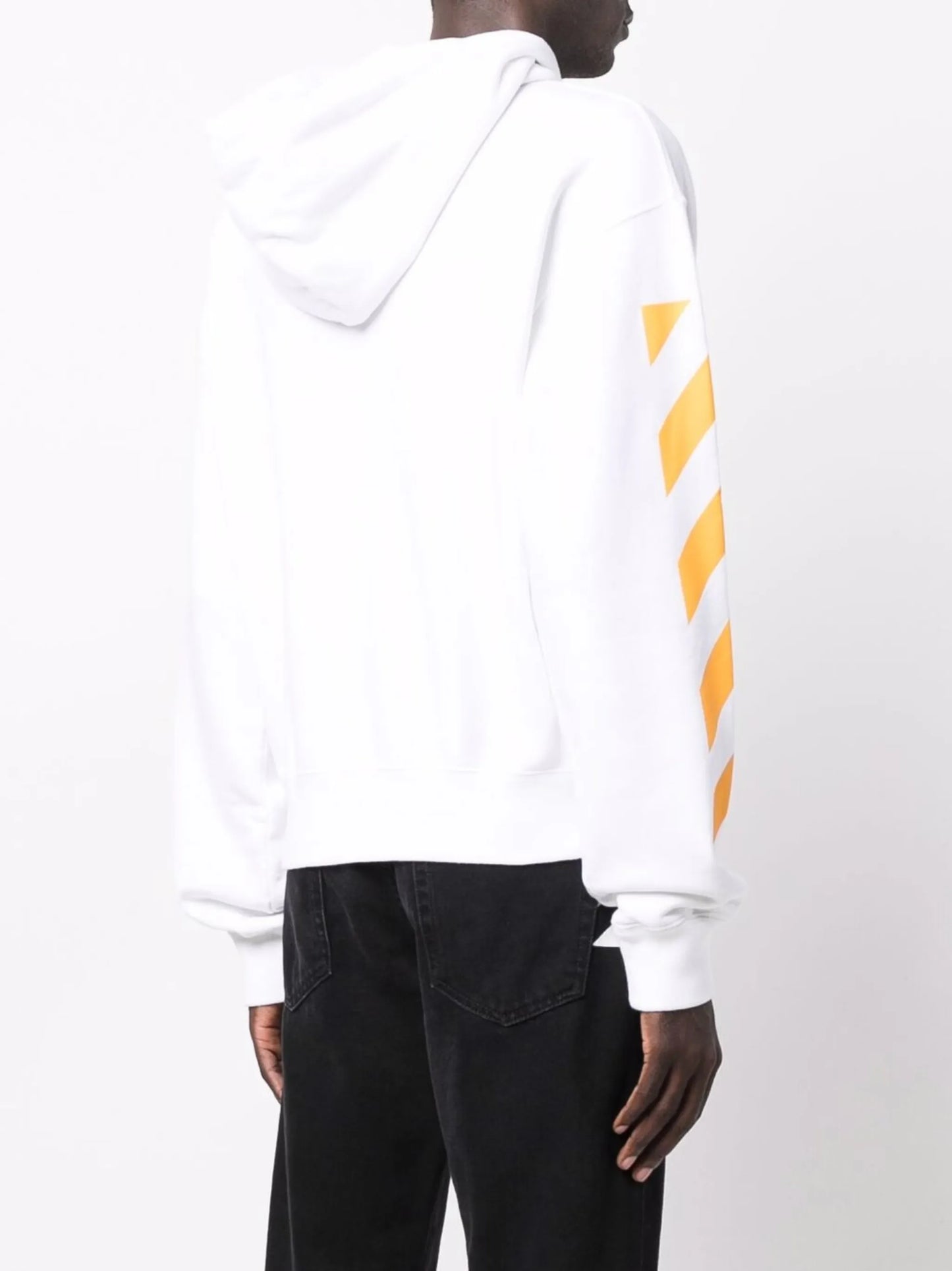 Caravaggio painting Diag-stripe hoodie