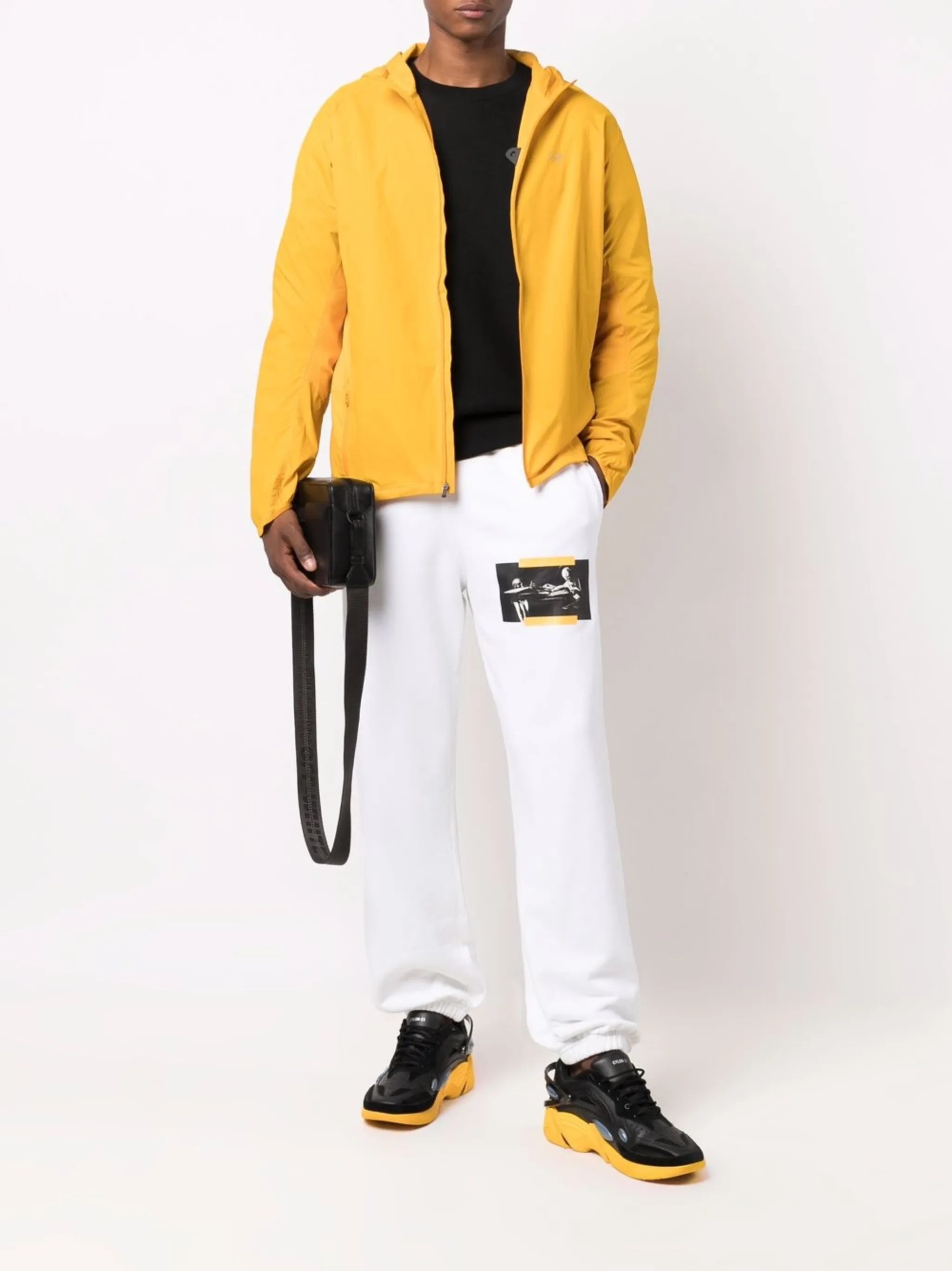 Caravaggio painting slim track pants