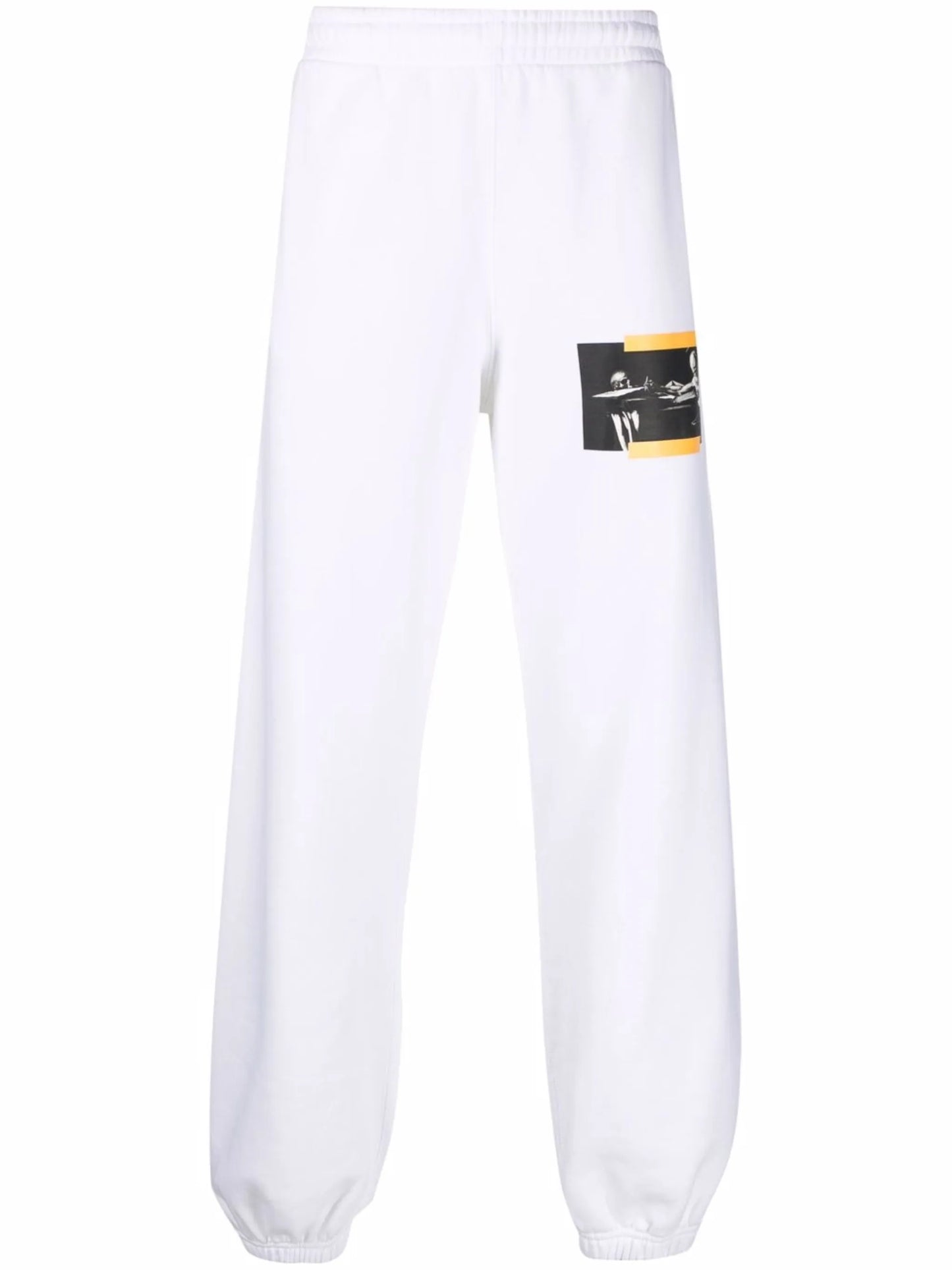 Caravaggio painting slim track pants