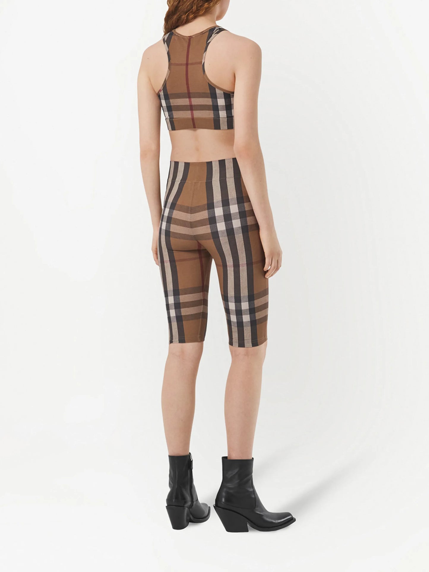 Vintage Check crop top