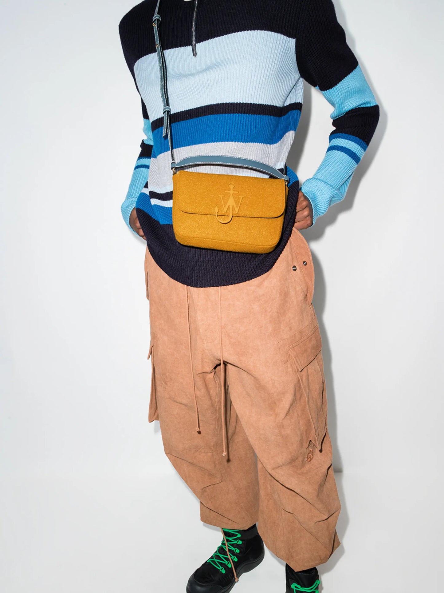felt Anchor shoulder bag