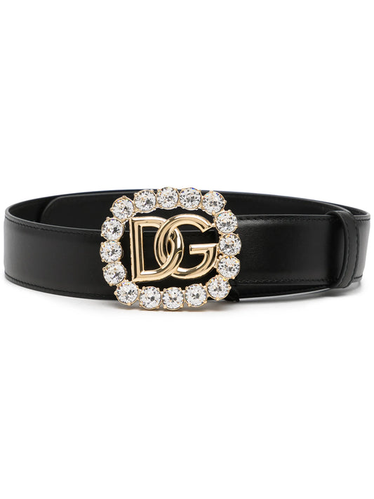 logo-plaque belt