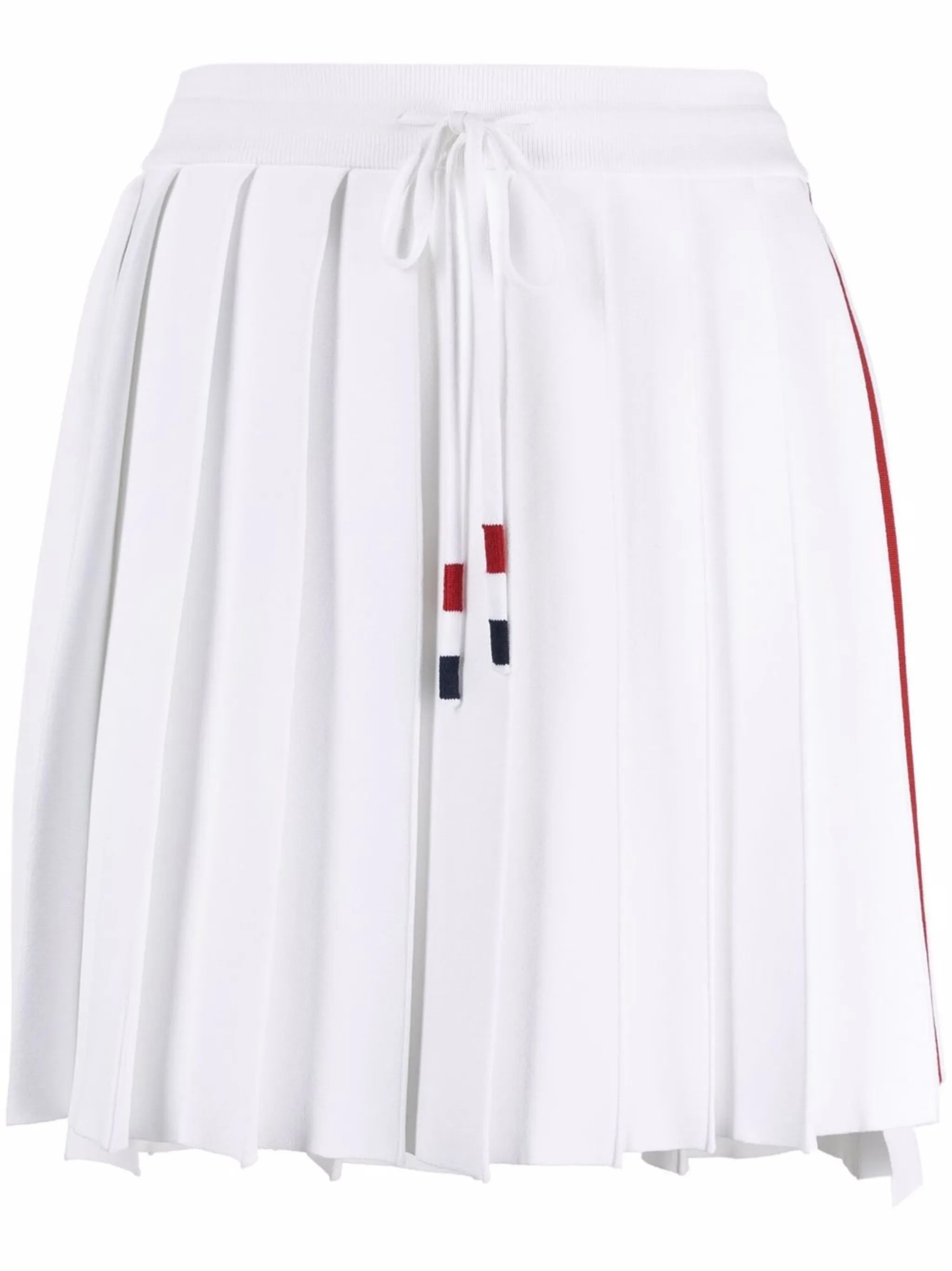 RWB pleated mini skirt