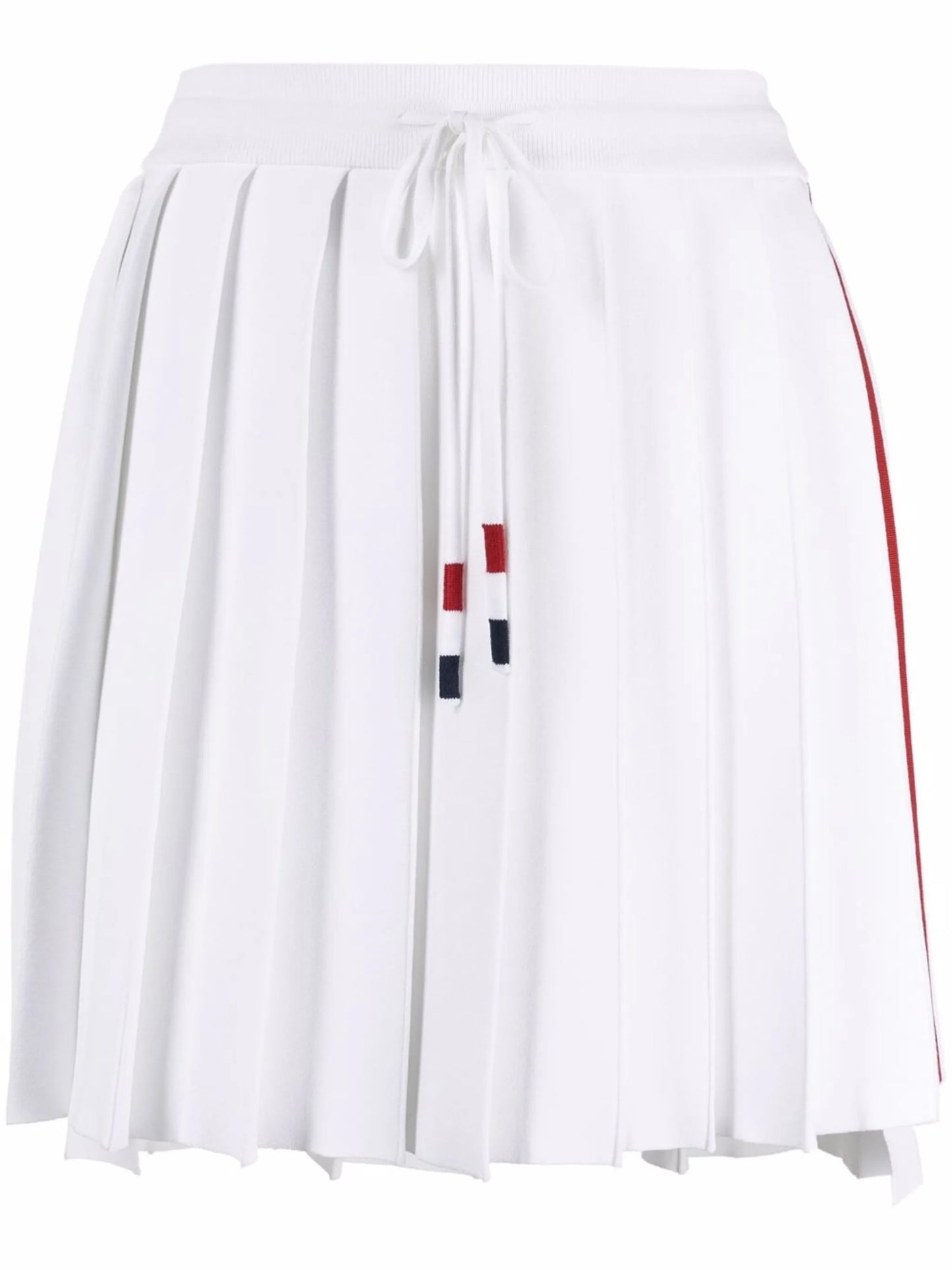 RWB pleated mini skirt