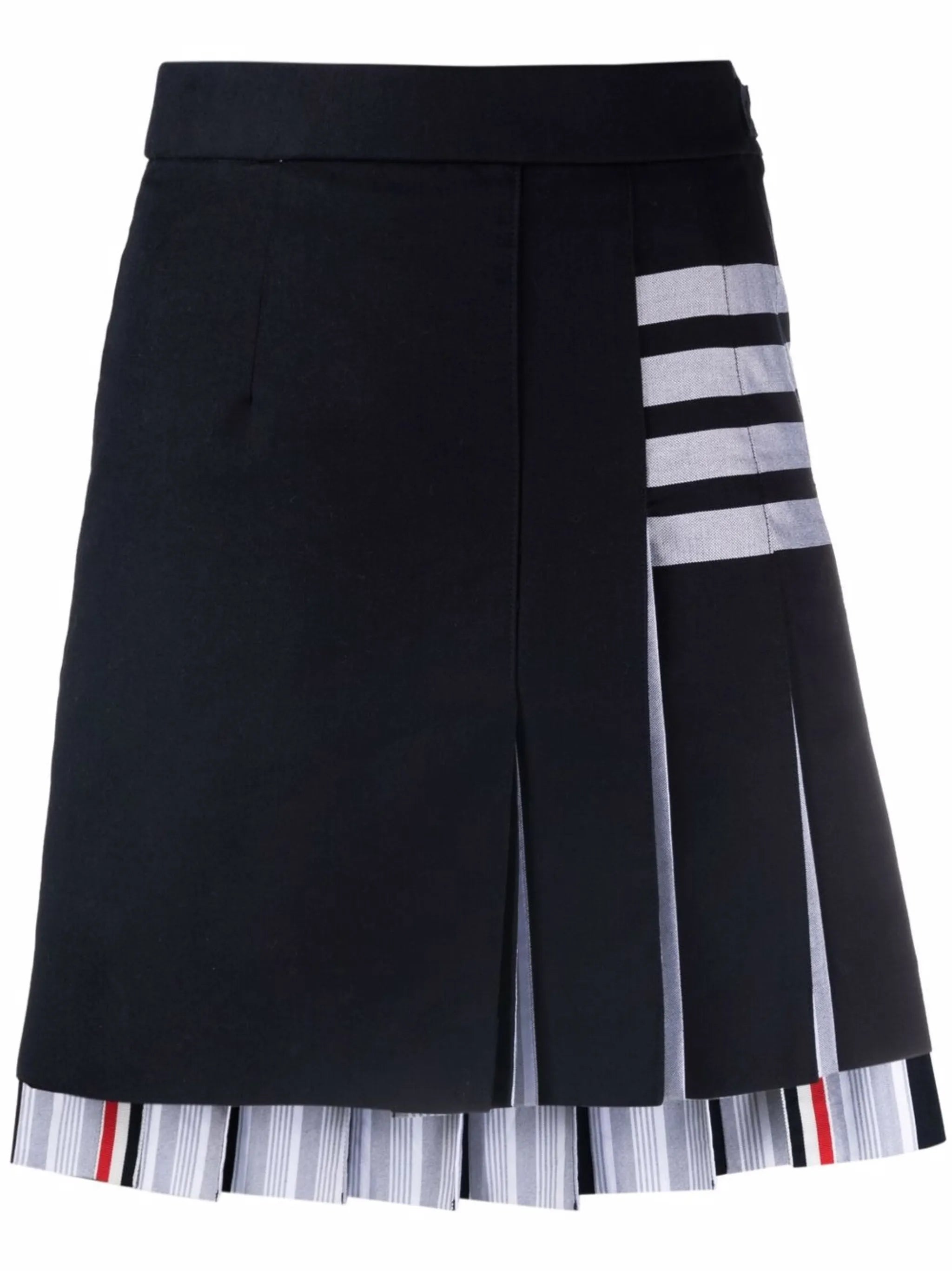 4-Bar pleated skirt