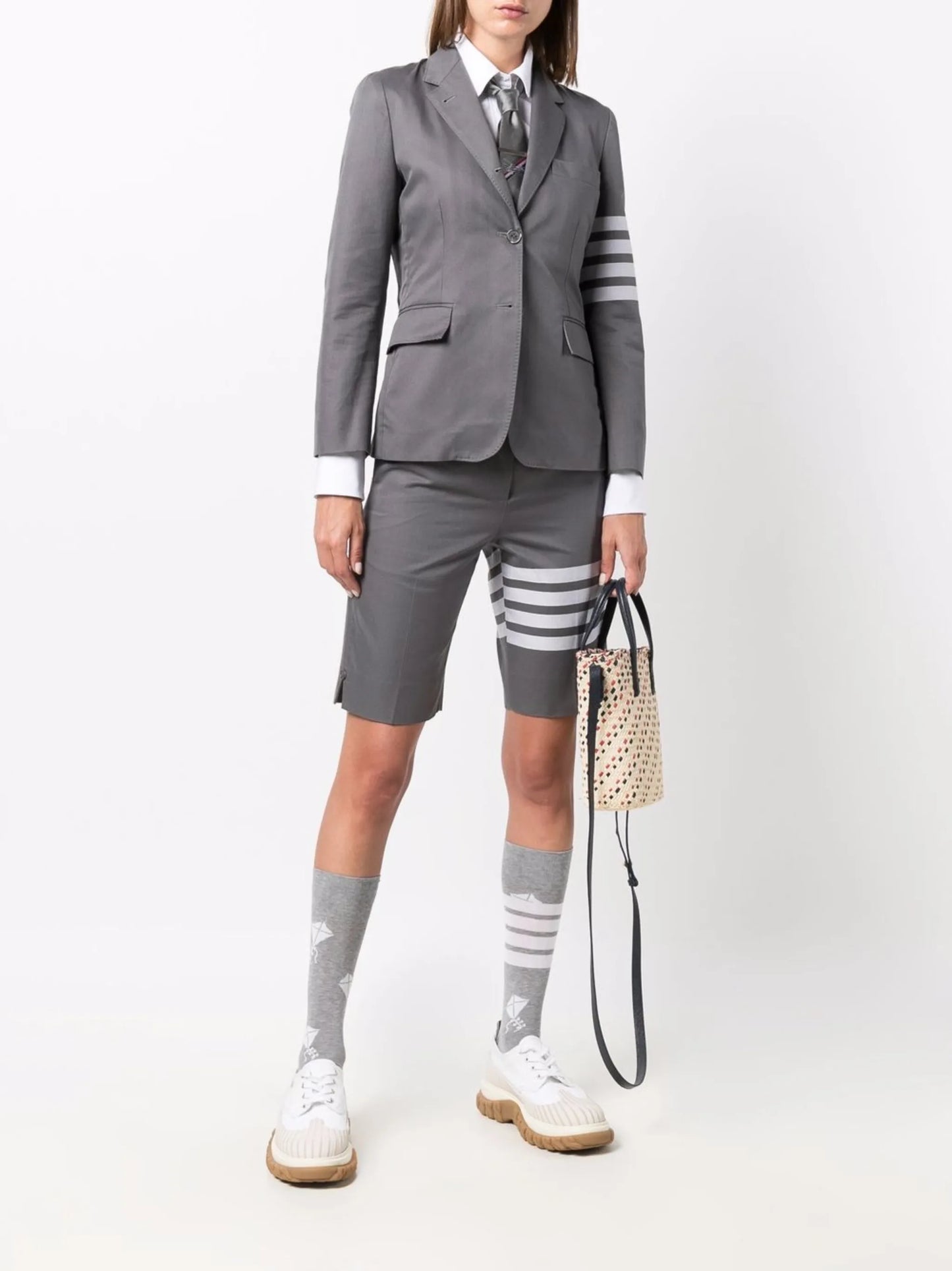4-Bar stripe blazer