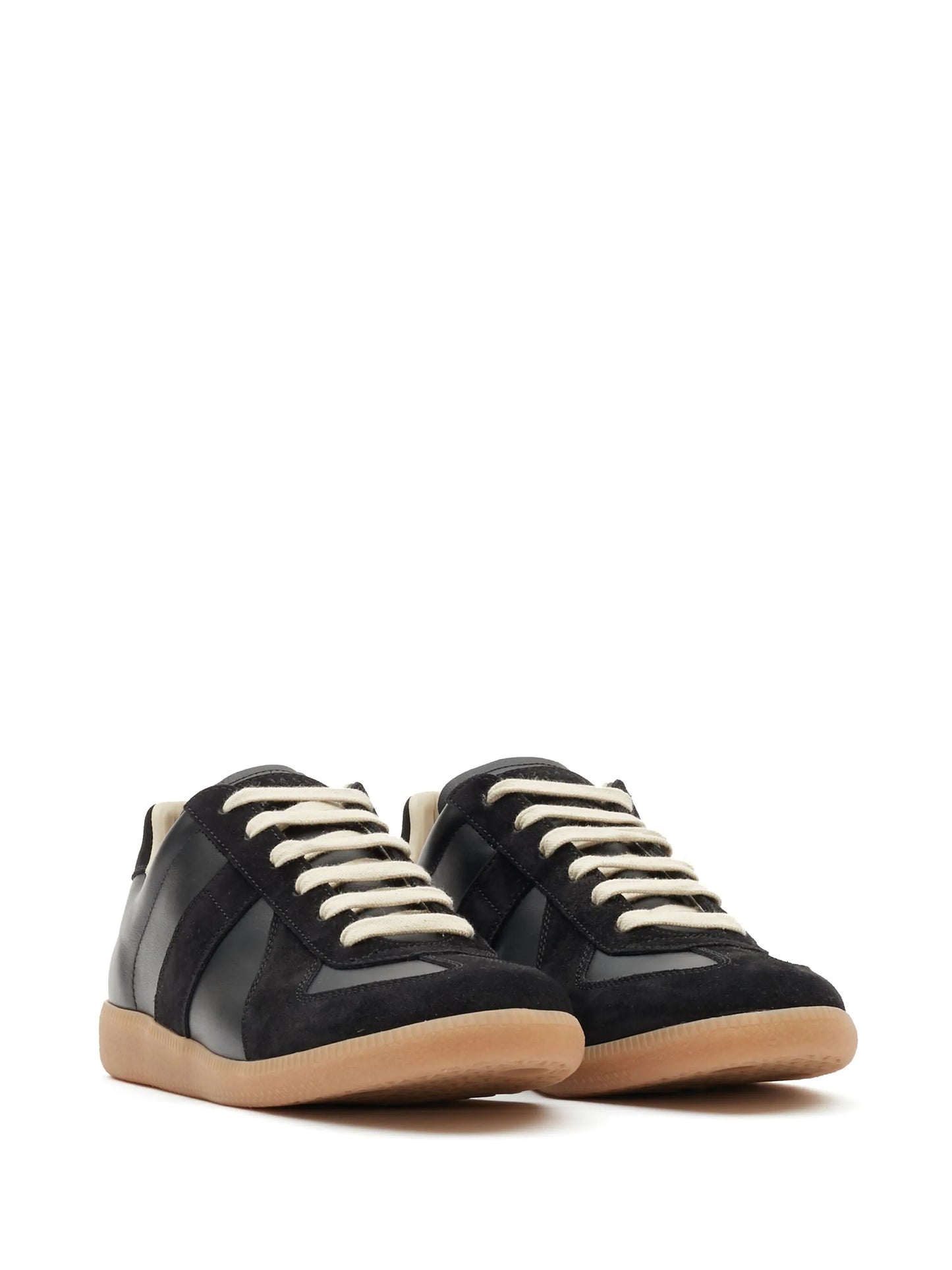 Replica low-top leather sneakers