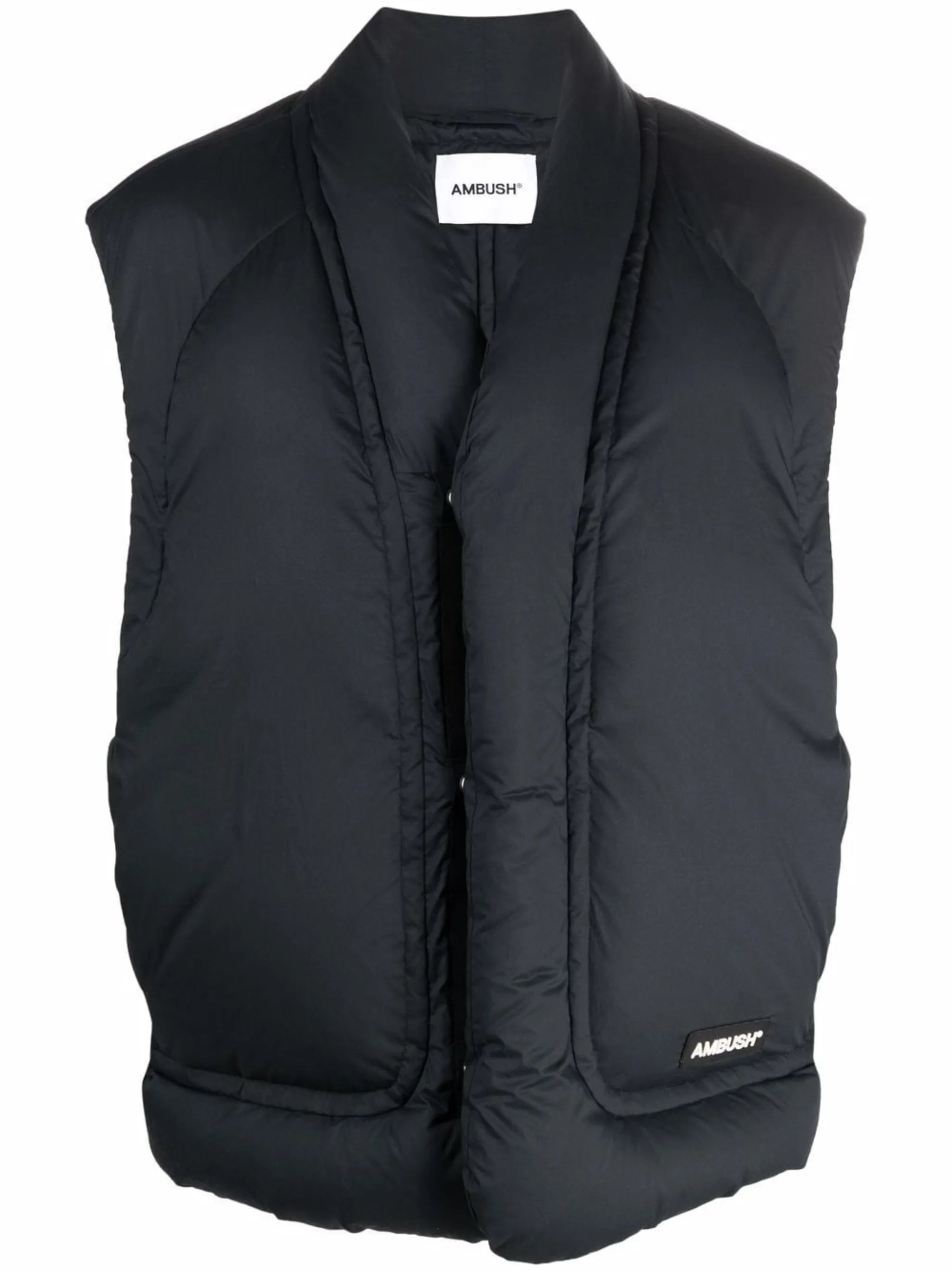 padded down gilet