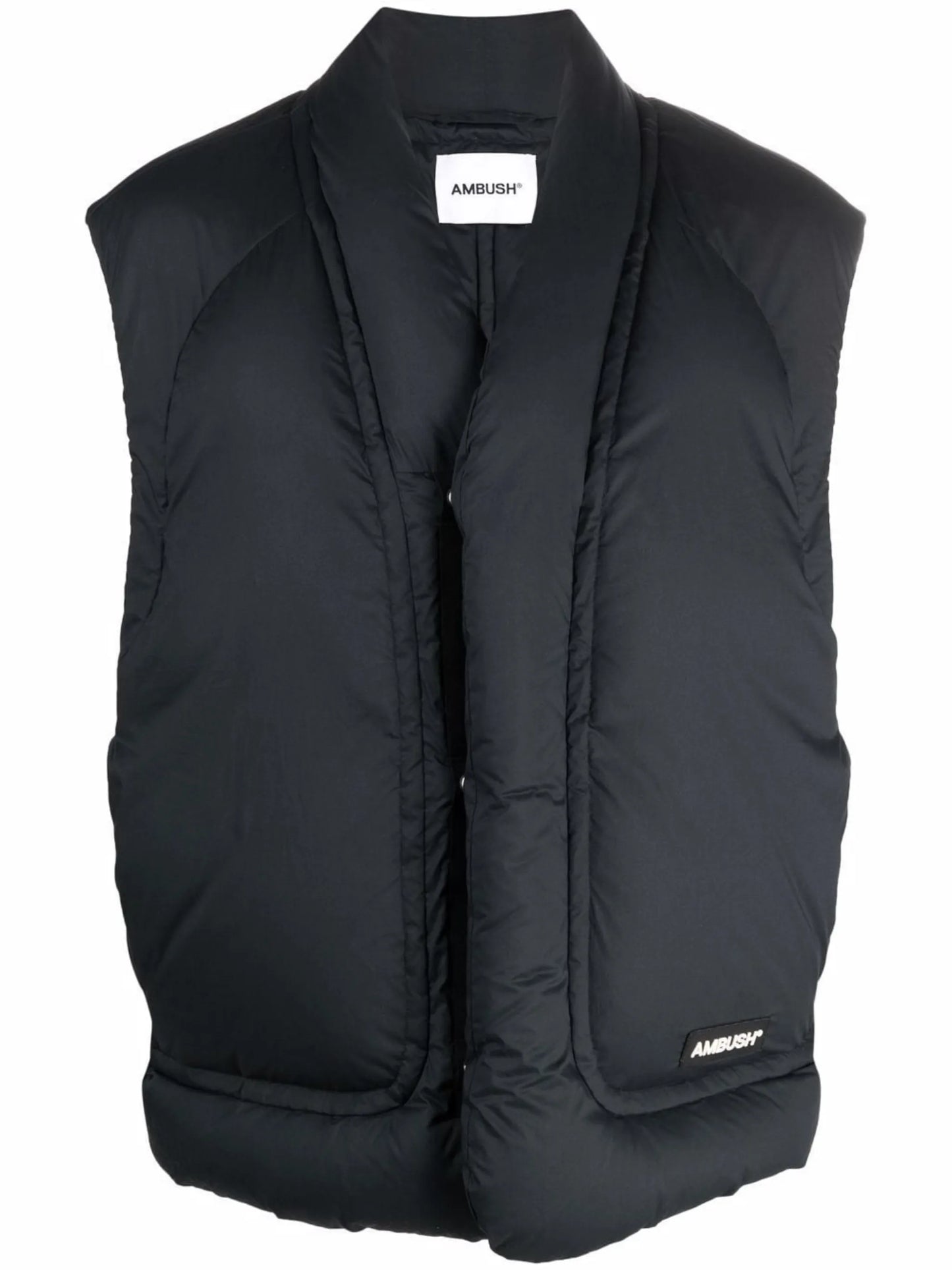padded down gilet